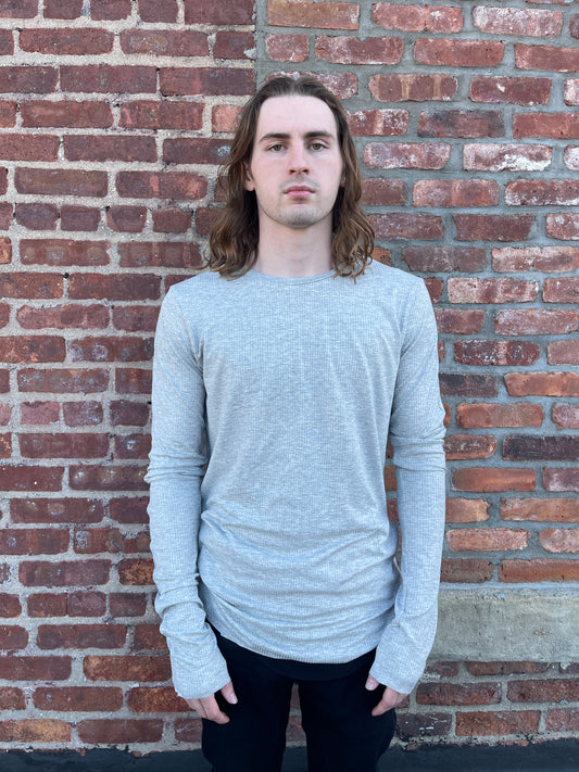 ZBT FW || .5 PRIMORDIAL LS TOP || GREY