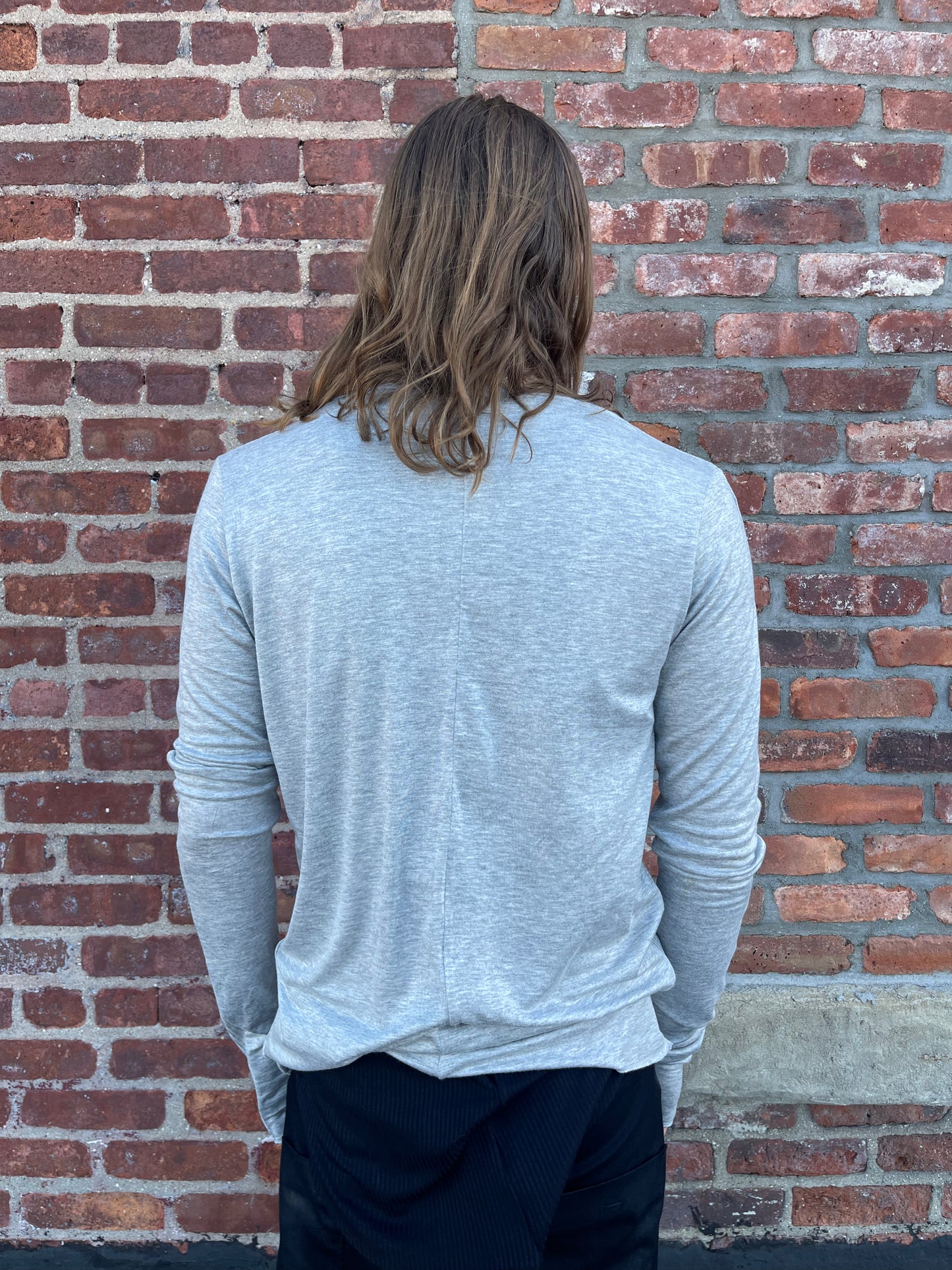 ZBT FW || .5 PRIMORDIAL LS TOP || GREY