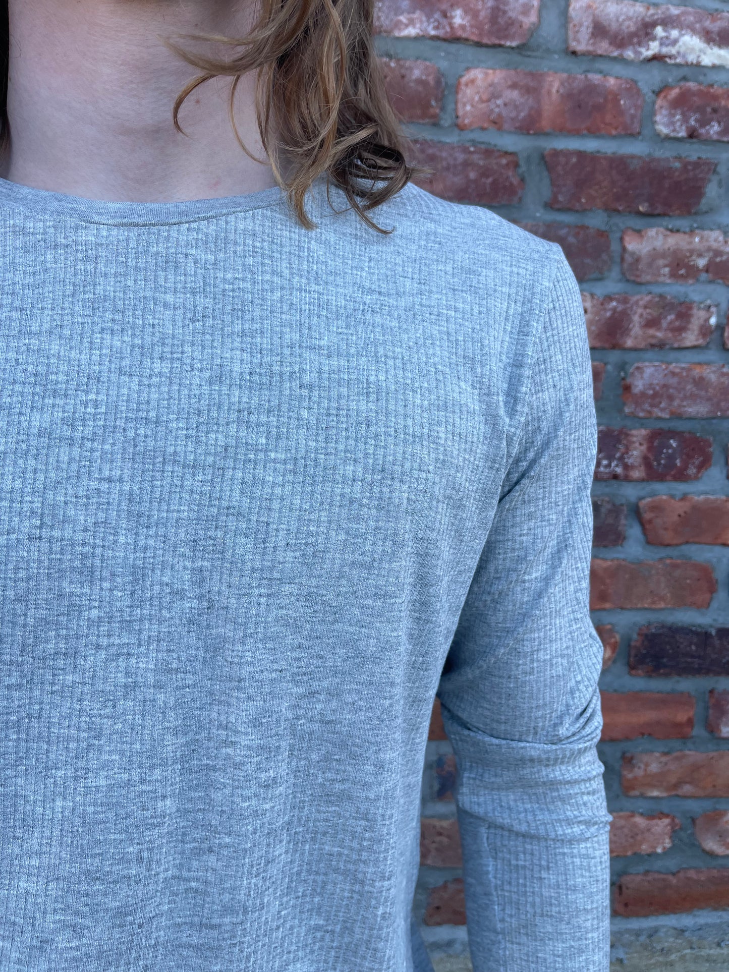 ZBT FW || .5 PRIMORDIAL LS TOP || GREY