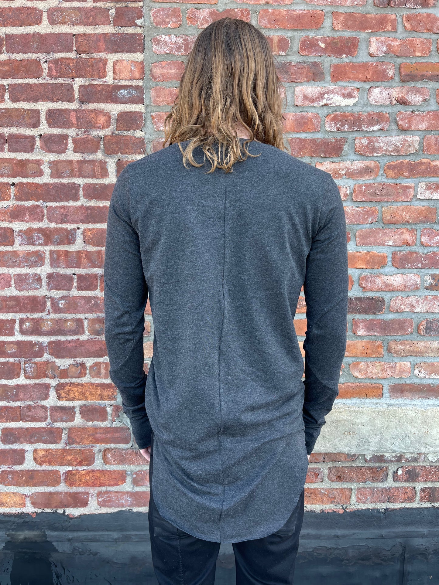 ZBT FW || RAGLAN LS TOP || DARK GREY