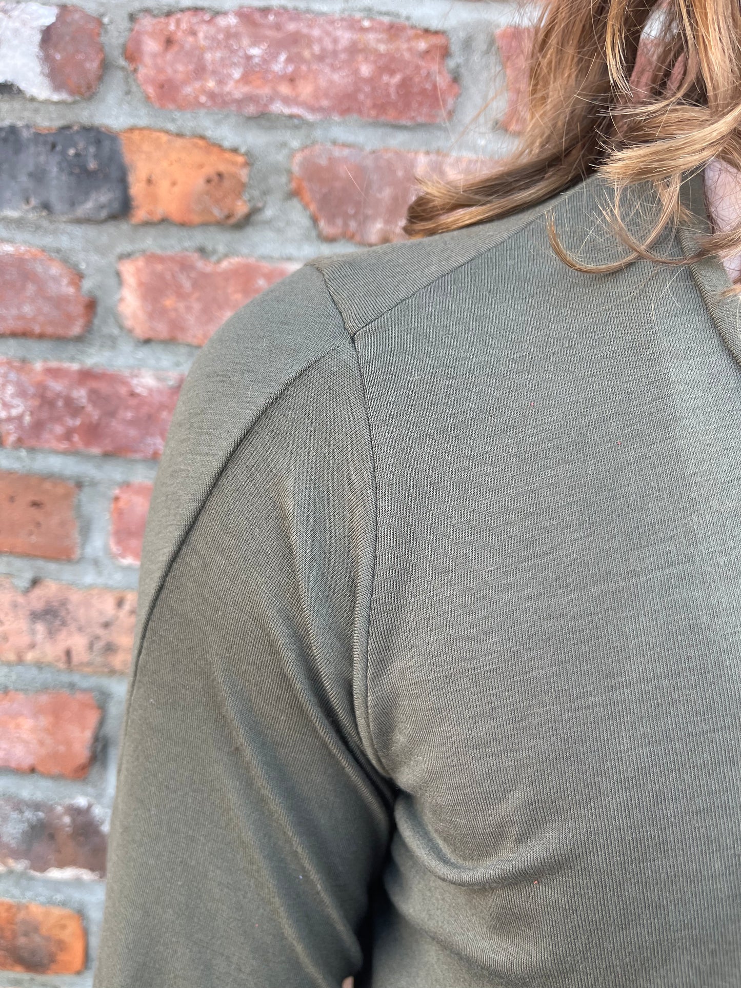 ZBT FW || RAGLAN LS TOP || DARK GREEN