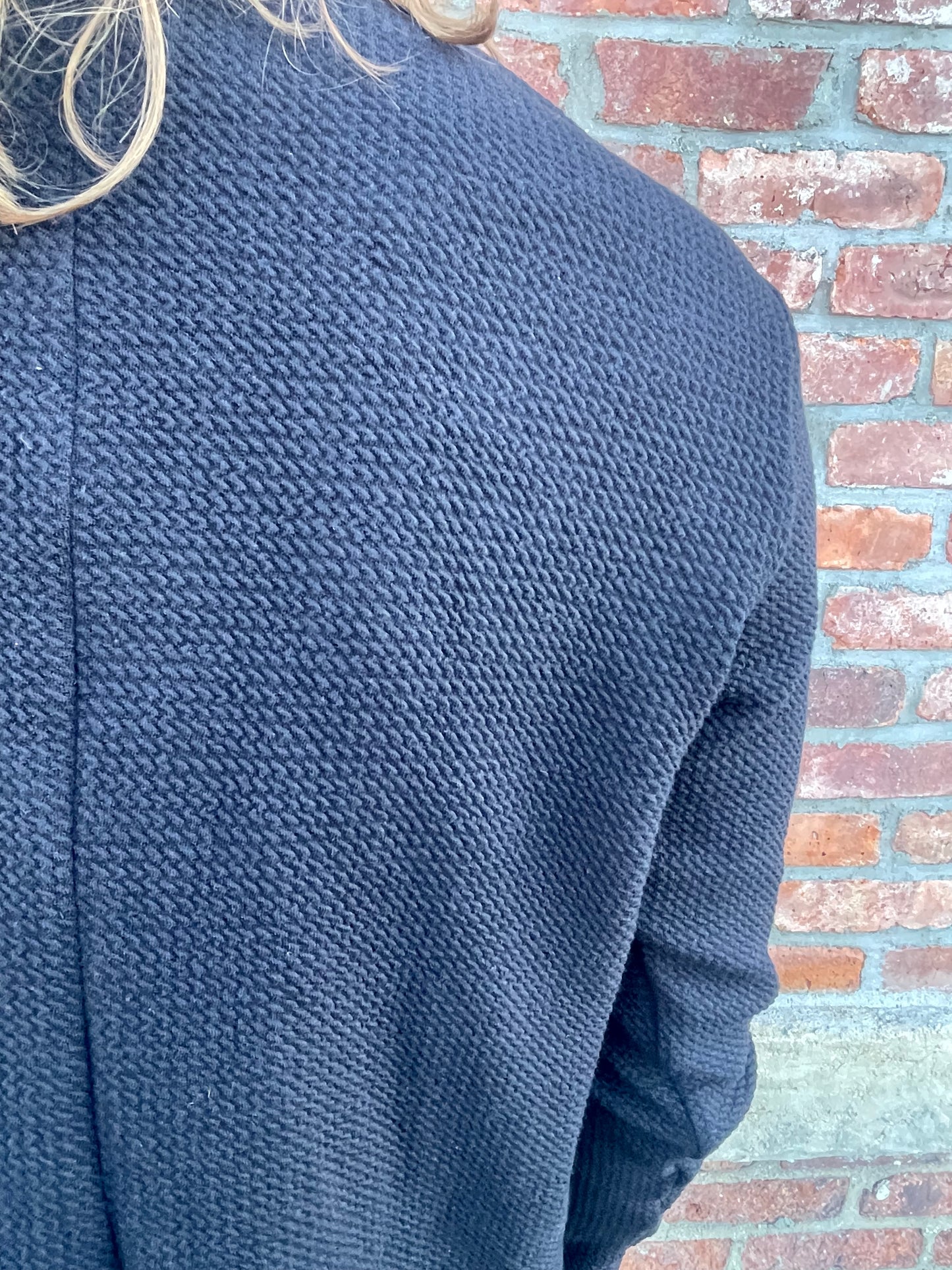 ZBT FW || PRIMORDIAL LS TOP || BLACK HEAVY WAFFLE