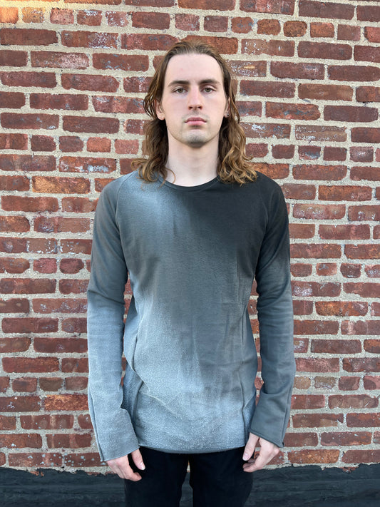ZBT FW || RAGLAN LS TOP || COATED GREY