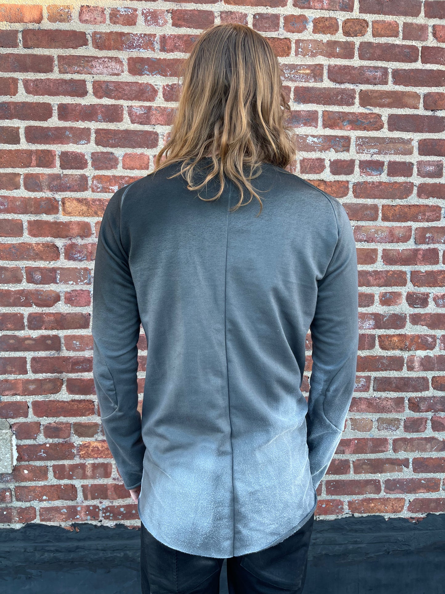 ZBT FW || RAGLAN LS TOP || COATED GREY