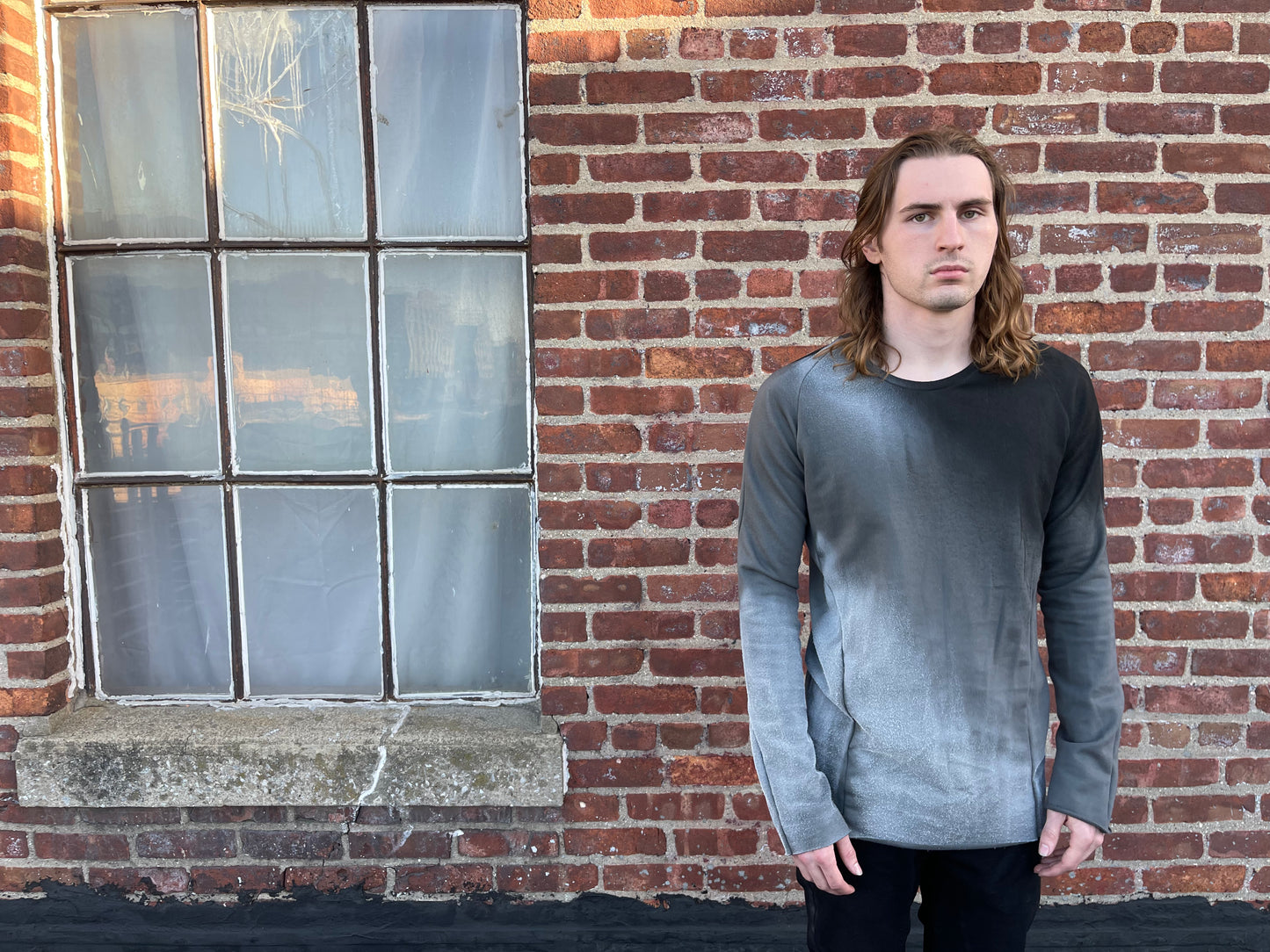 ZBT FW || RAGLAN LS TOP || COATED GREY