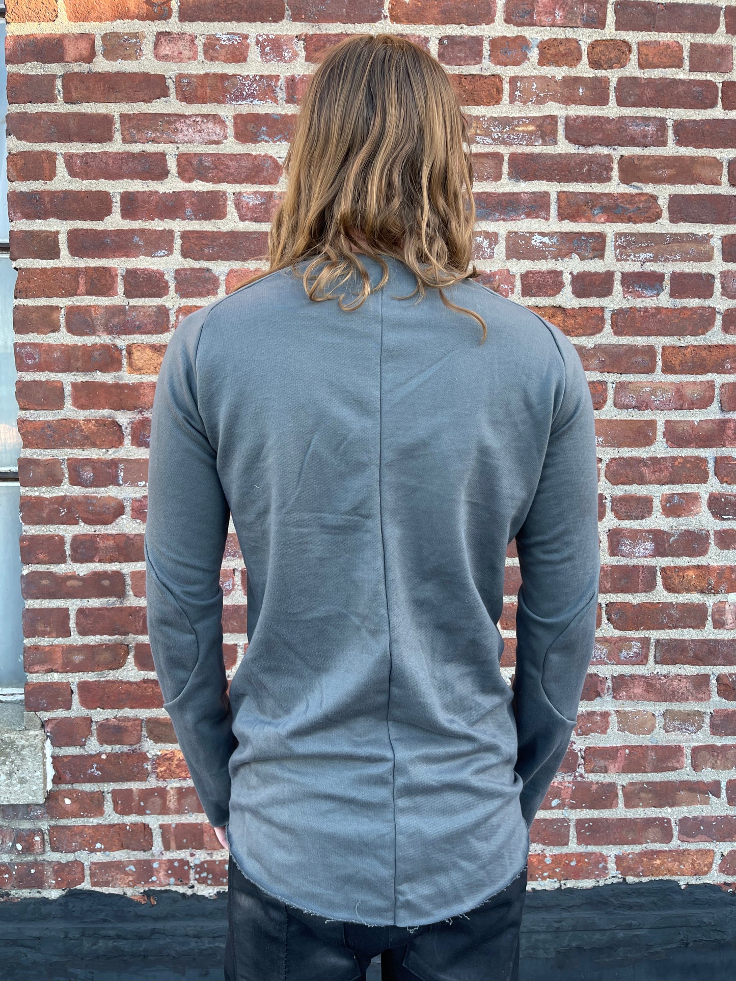 ZBT FW || RAGLAN LS TOP || GREY