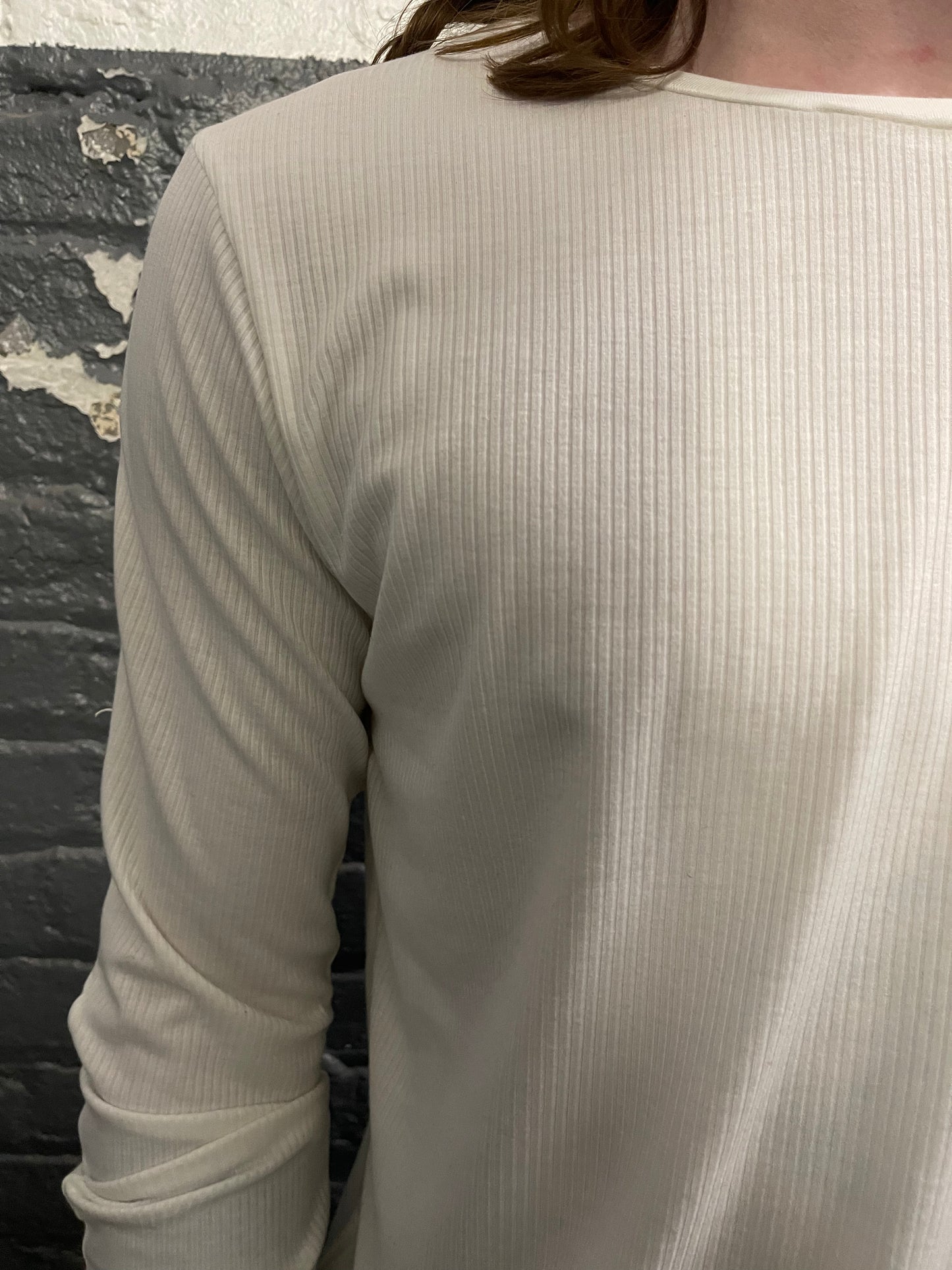 ZBT FW || .5 PRIMORDIAL LS TOP || WHITE