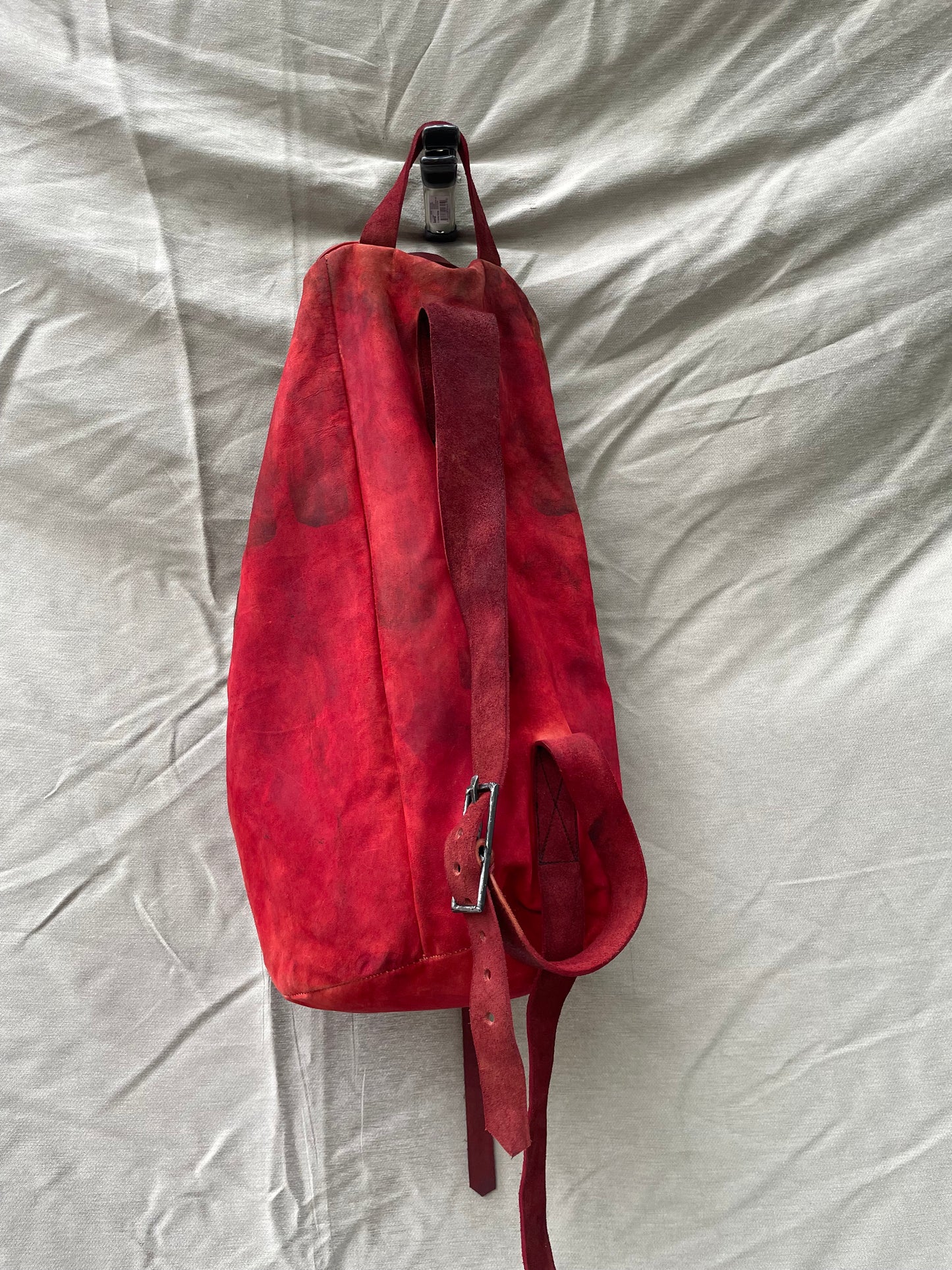 SS25 || ONE SHOULDER SLING BAG || RED KANGAROO/ HORSE/ COWHIDE