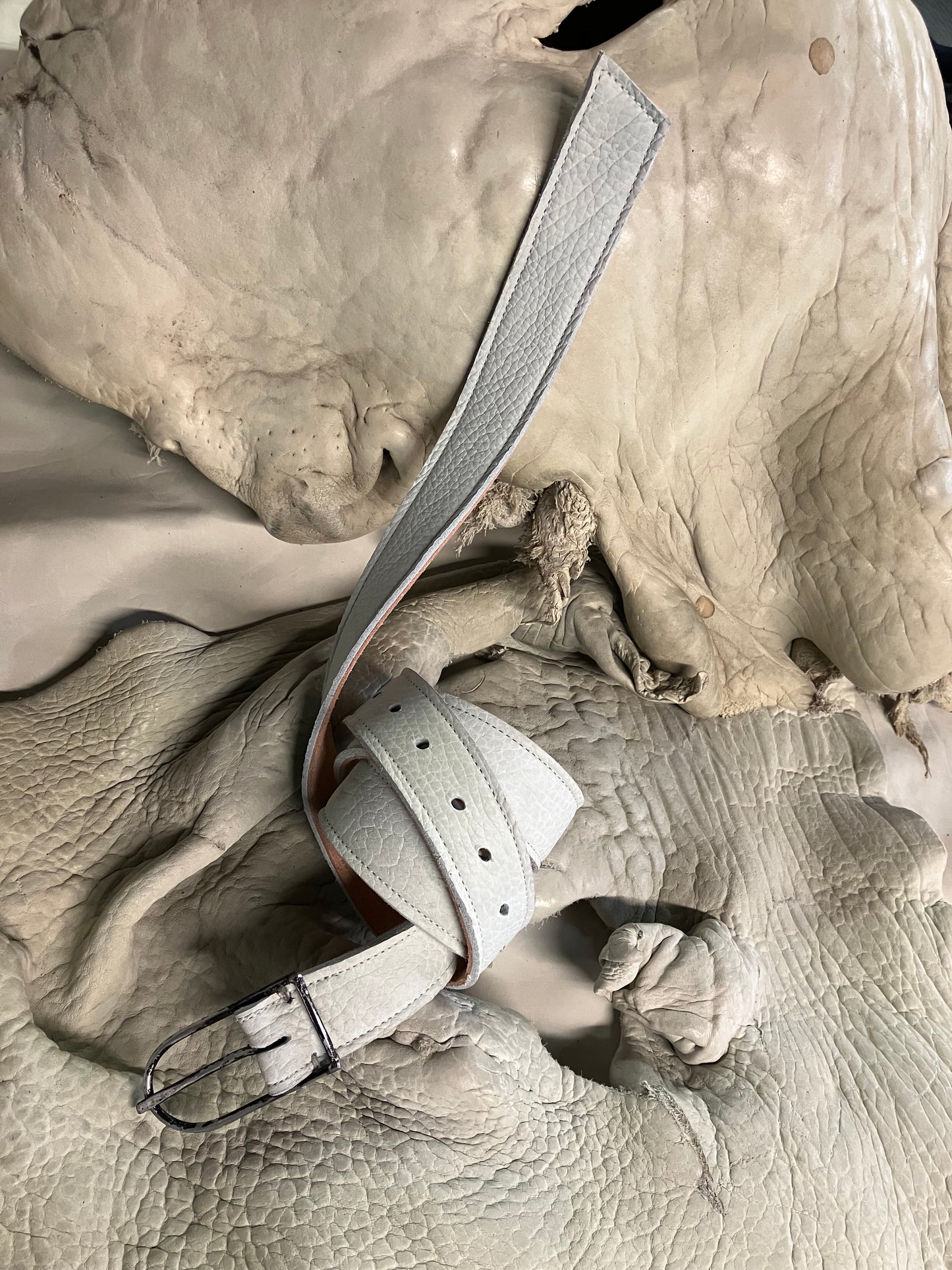 FW25 || JACKSON 1.5" BELT || WHITE - BISON