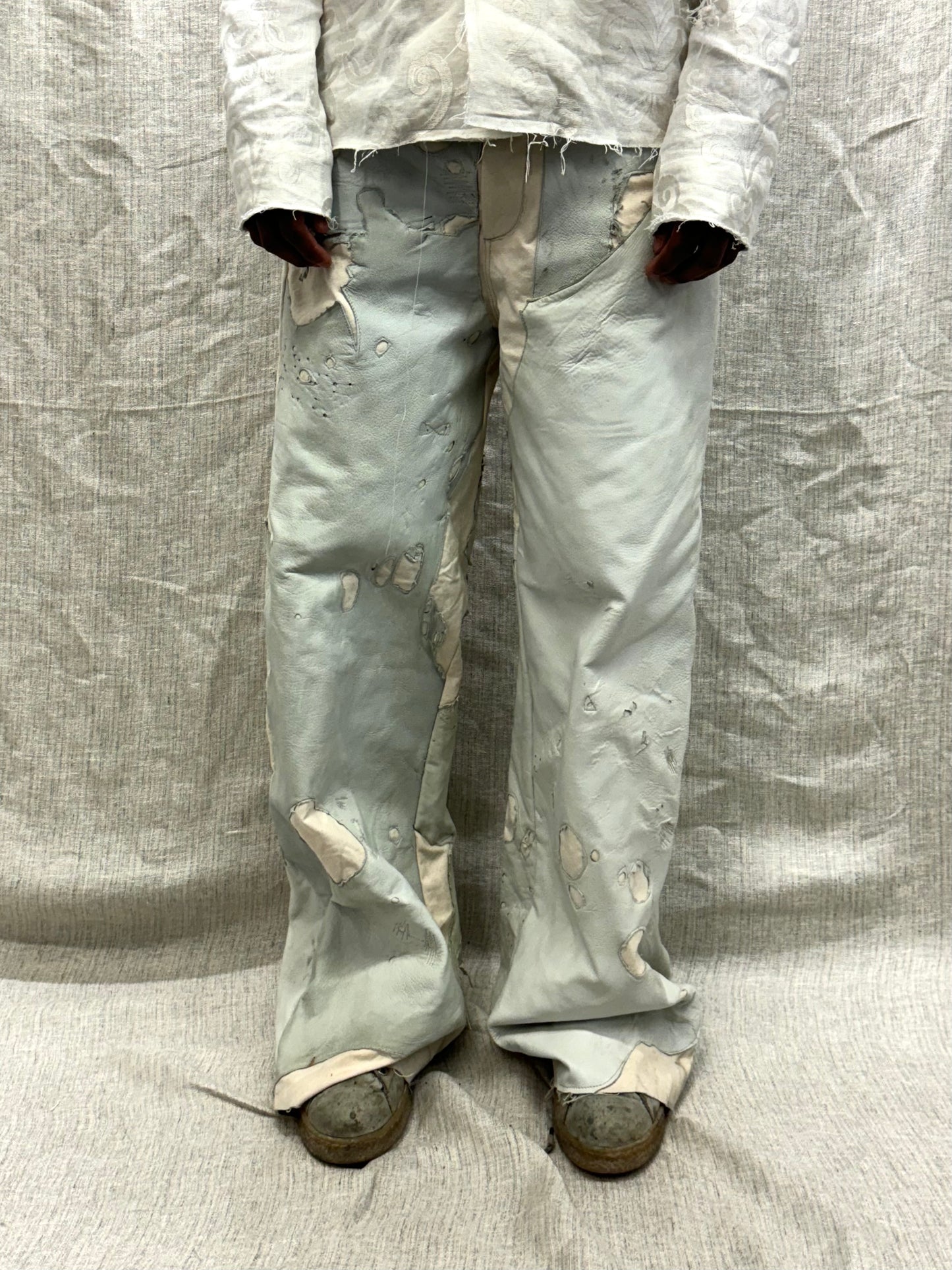 FW24 || MOONSTAR GODDE JEANS || WHITE