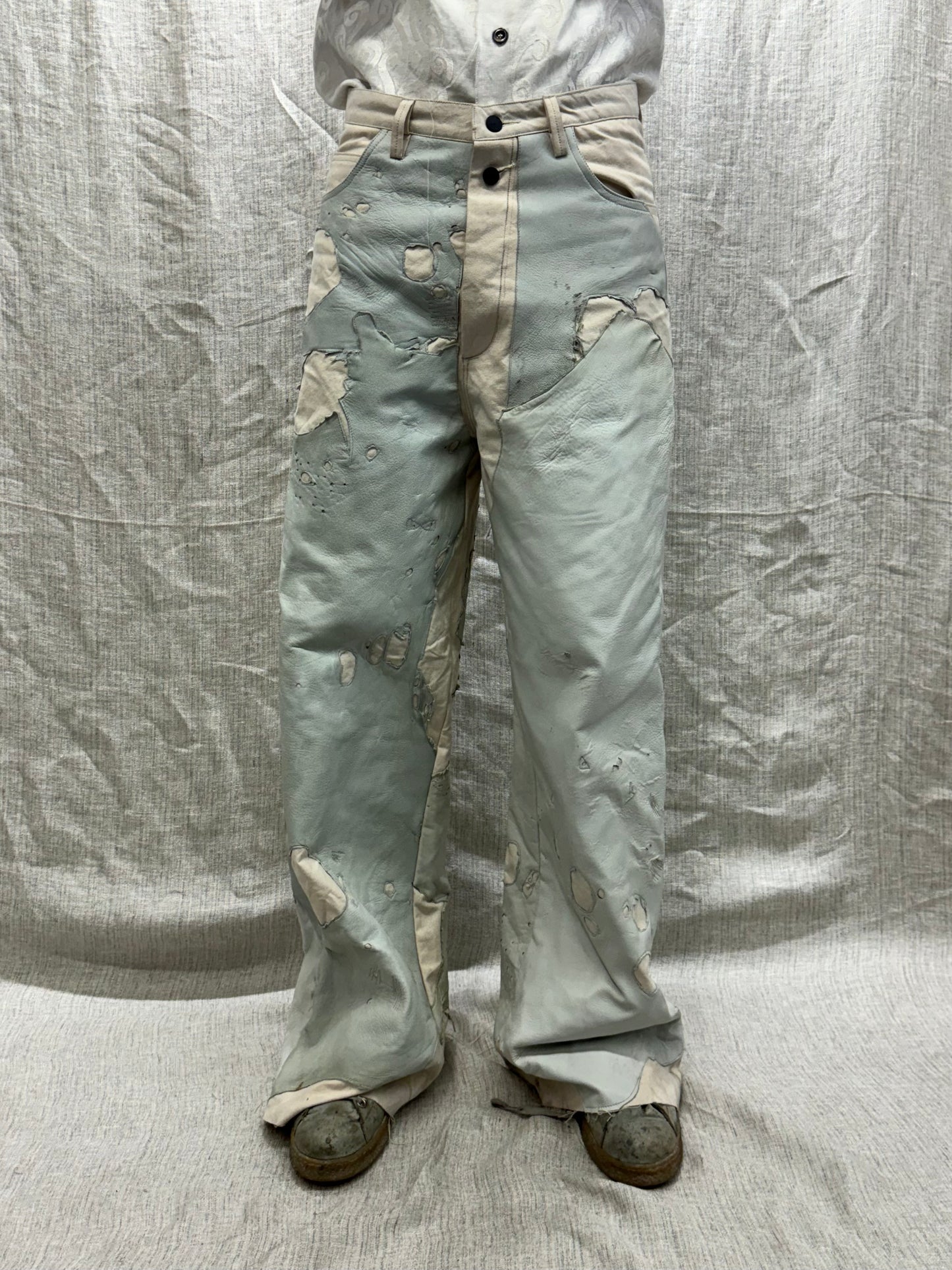 FW24 || MOONSTAR GODDE JEANS || WHITE