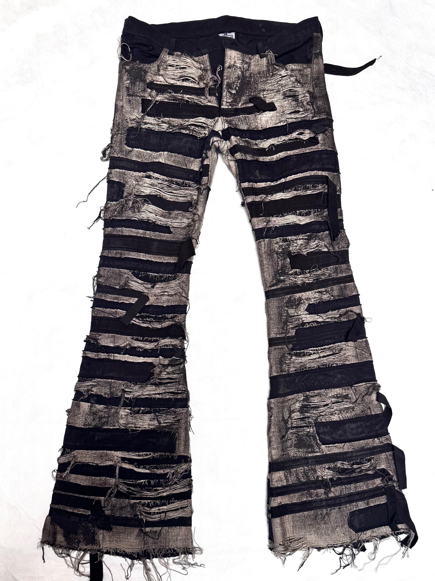 FW25 ||BOOT CUT ZAGGA 1.0 || OVERDYED + COATED BLACK