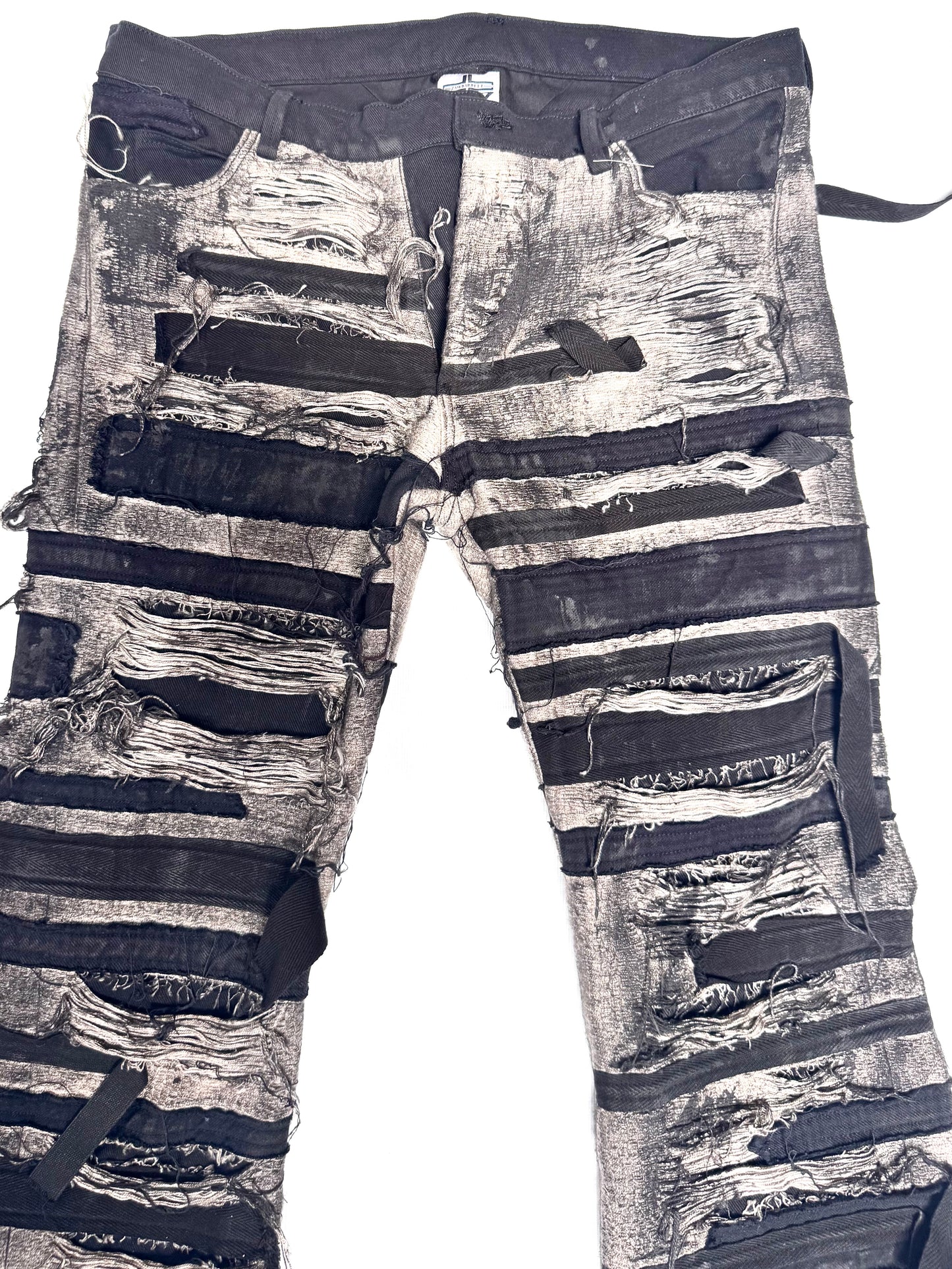 FW25 ||BOOT CUT ZAGGA 1.0 || OVERDYED + COATED BLACK
