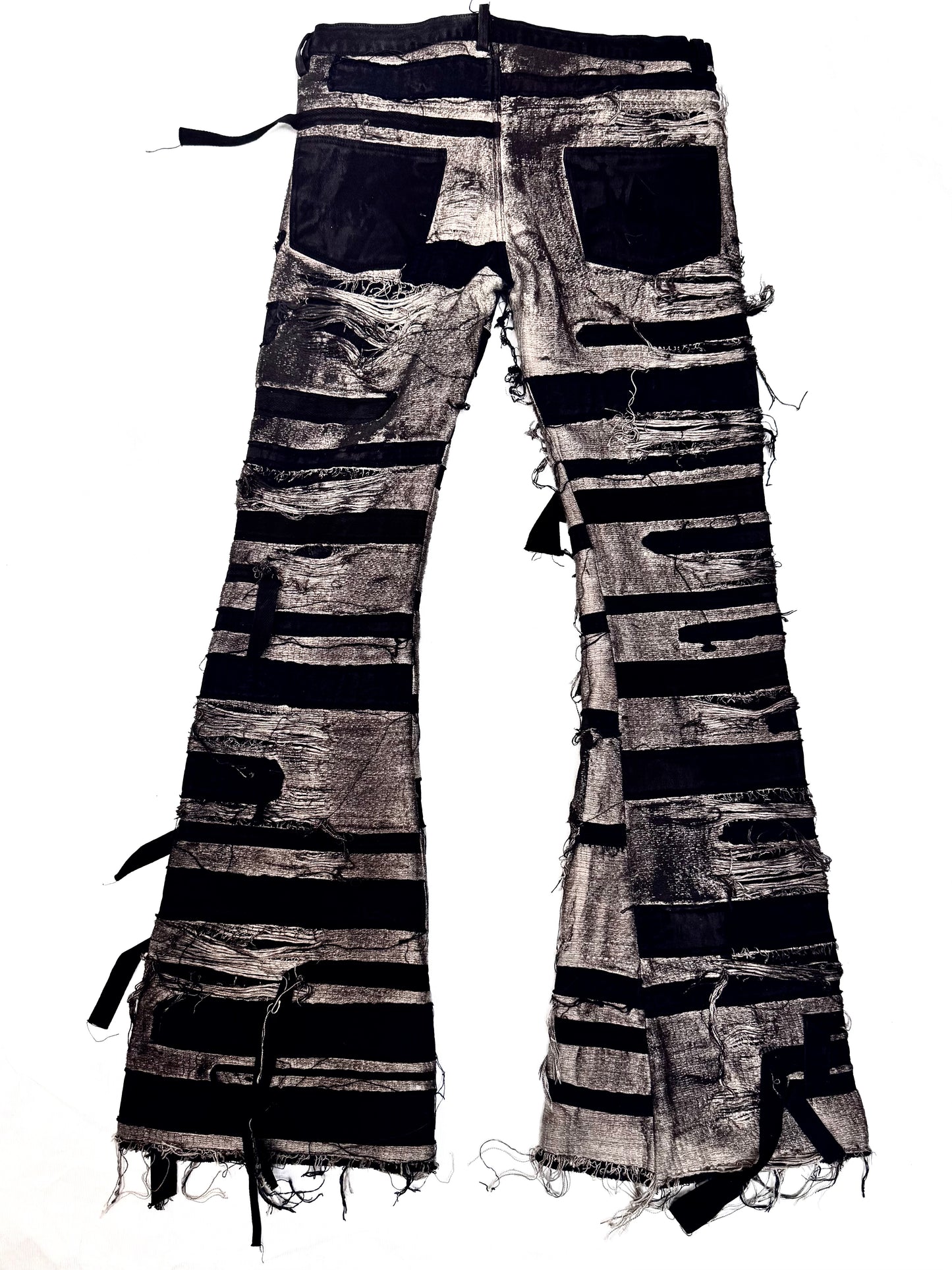 FW25 ||BOOT CUT ZAGGA 1.0 || OVERDYED + COATED BLACK