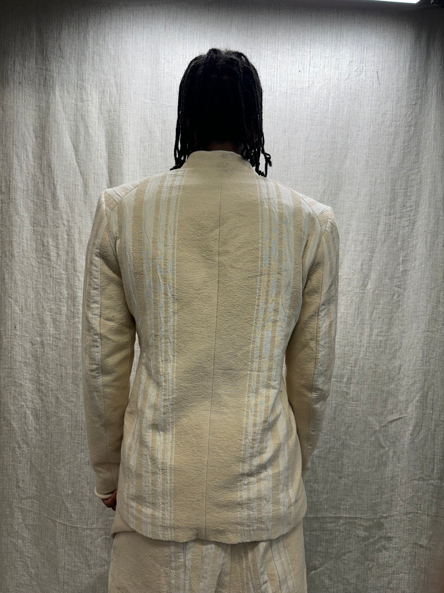 FW24 || SHAWL COLLAR VESTED BLAZER || MARL