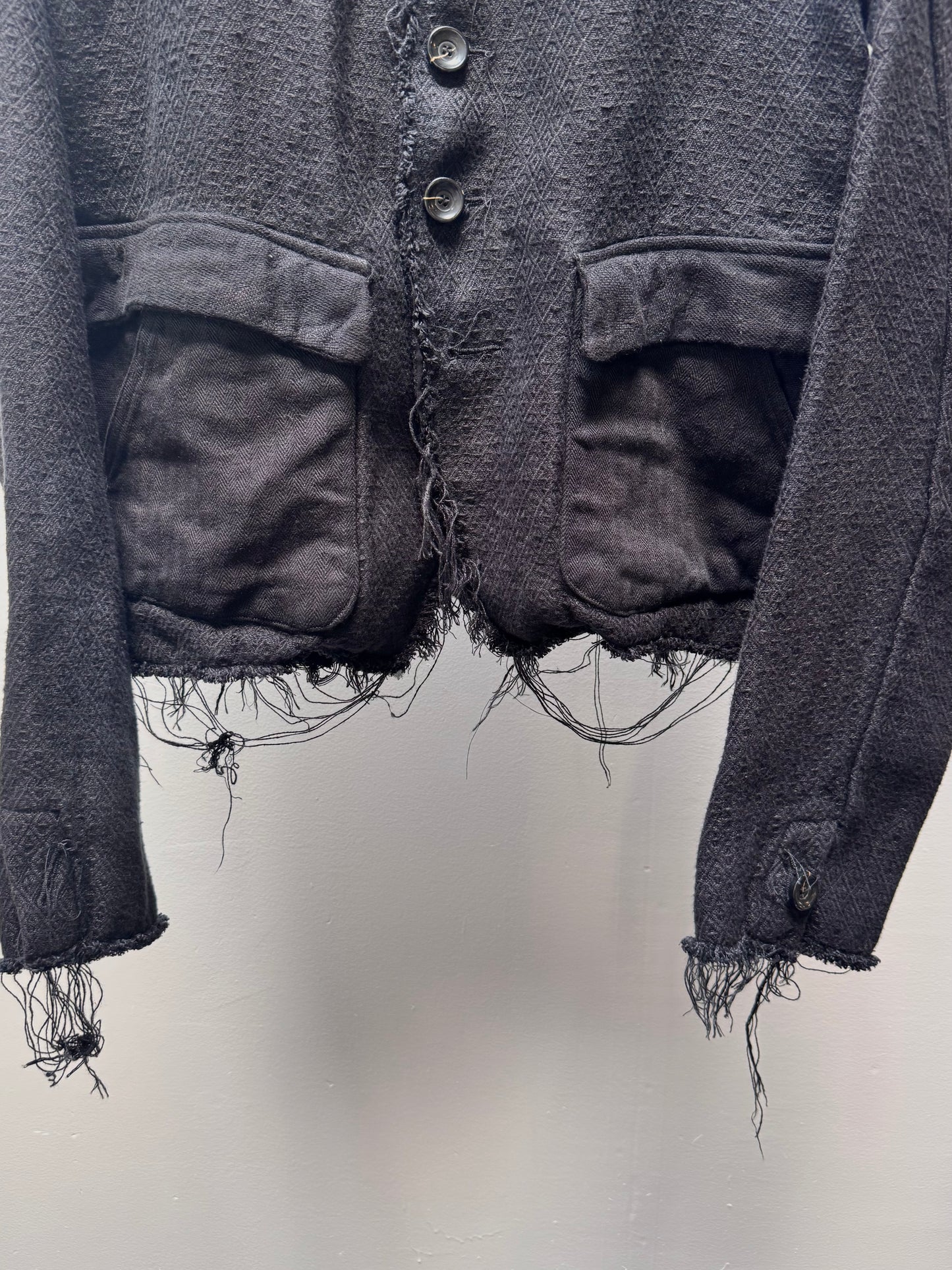 FW25 || PROTOLOGICAL ARCHETYPE TYLER BLAZER || COATED LINEN