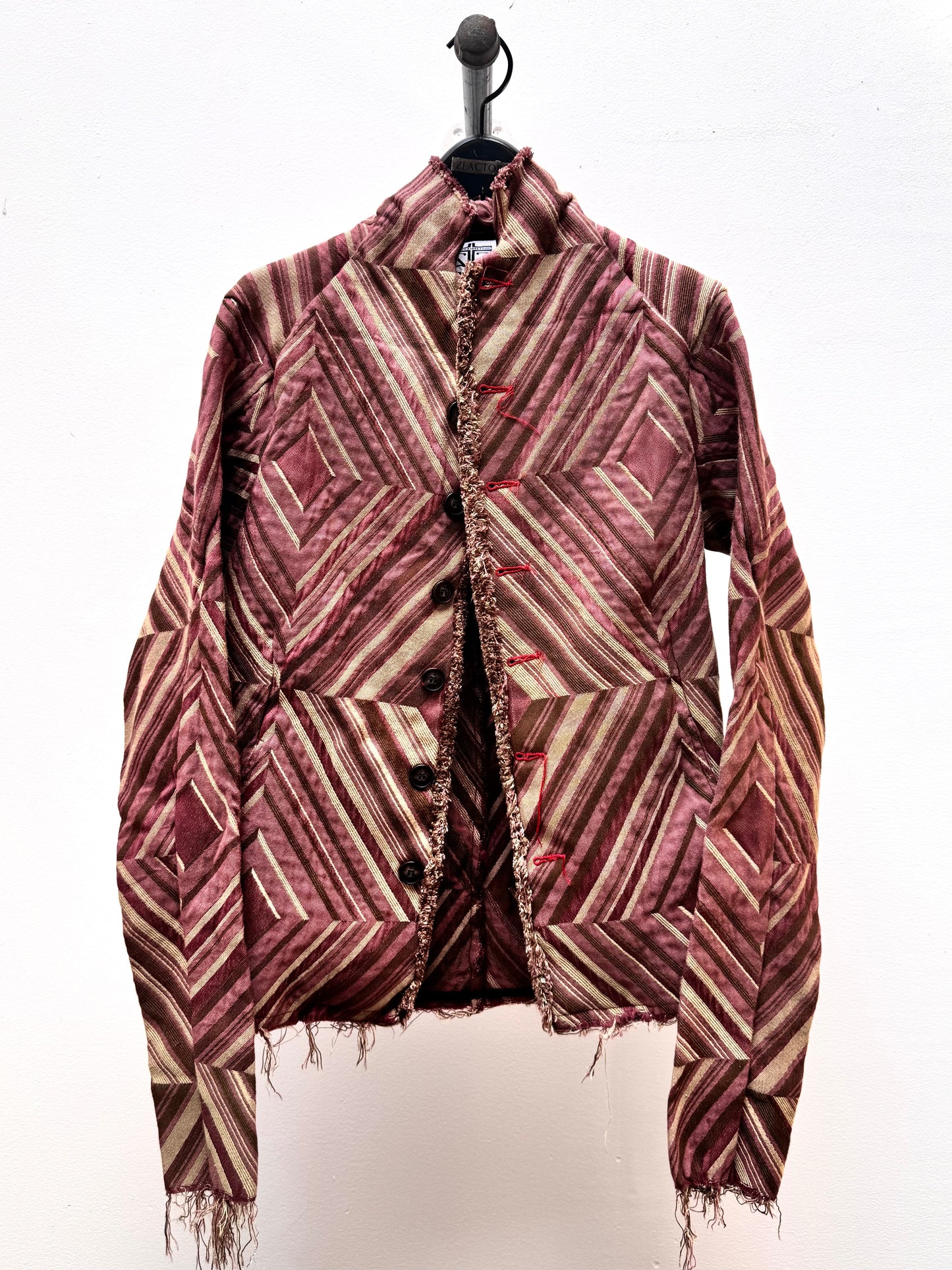 FW25 || PROTOLOGICAL ARCHETYPE SHIRT JACKET || SILK BROCADE