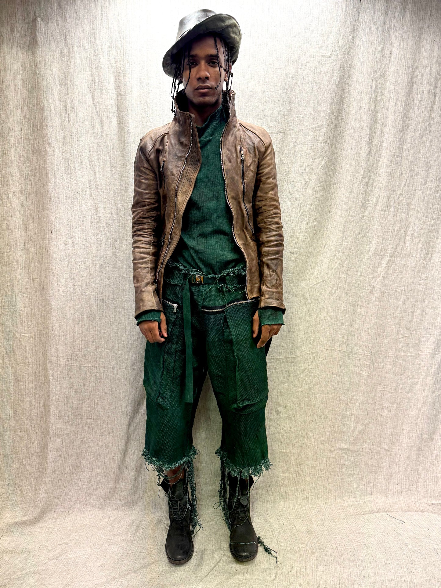 FW24 || TRI ZIP JACKET || ARTISANAL RUST