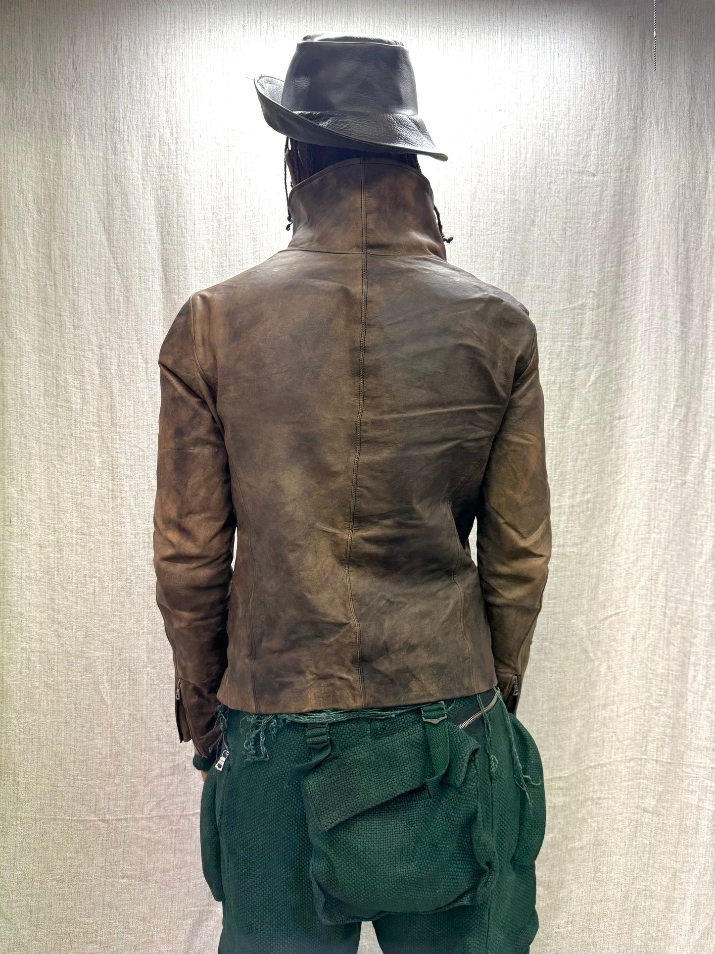 FW24 || TRI ZIP JACKET || ARTISANAL RUST