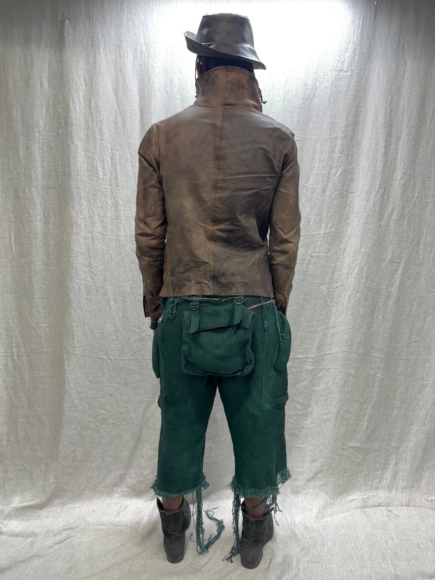 FW24 || TRI ZIP JACKET || ARTISANAL RUST