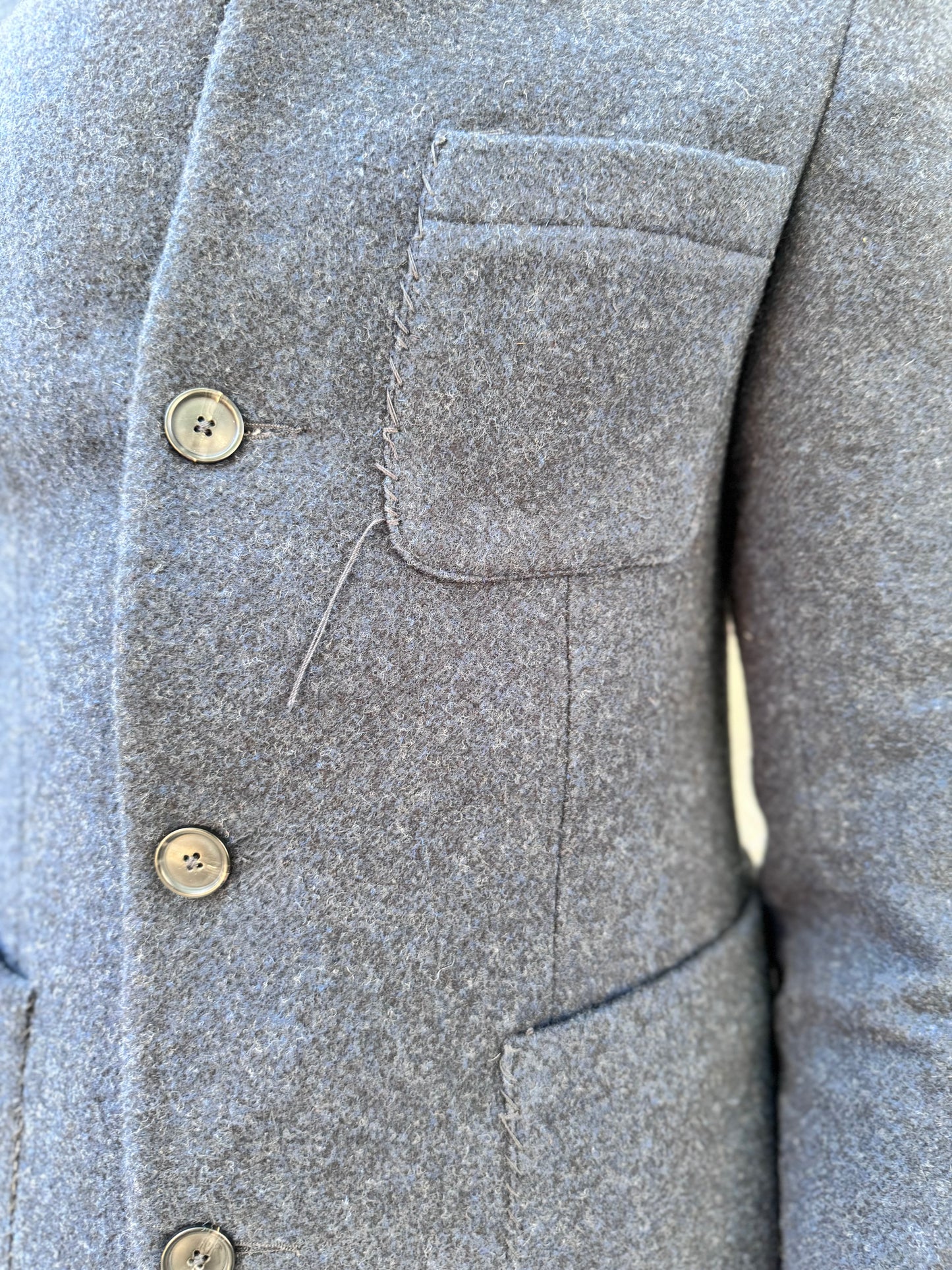 FW25 || ZB WORK BLAZER || SUIT JACKET|| MIDNIGHT