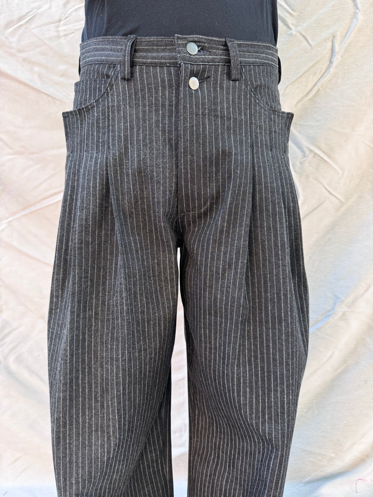 FW25 || PANTHEON JEANS || COTTON DENIM - PINSTRIPE