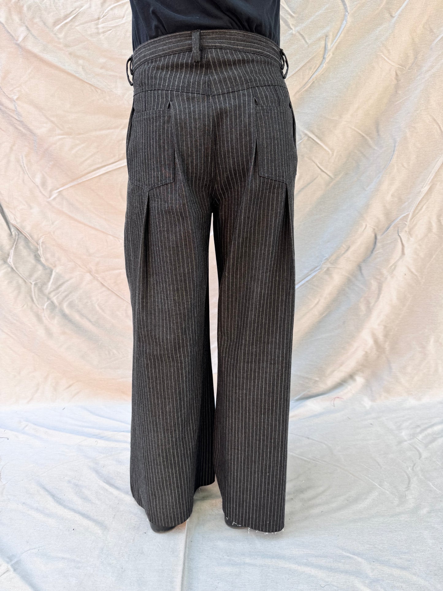 FW25 || PANTHEON JEANS || COTTON DENIM - PINSTRIPE