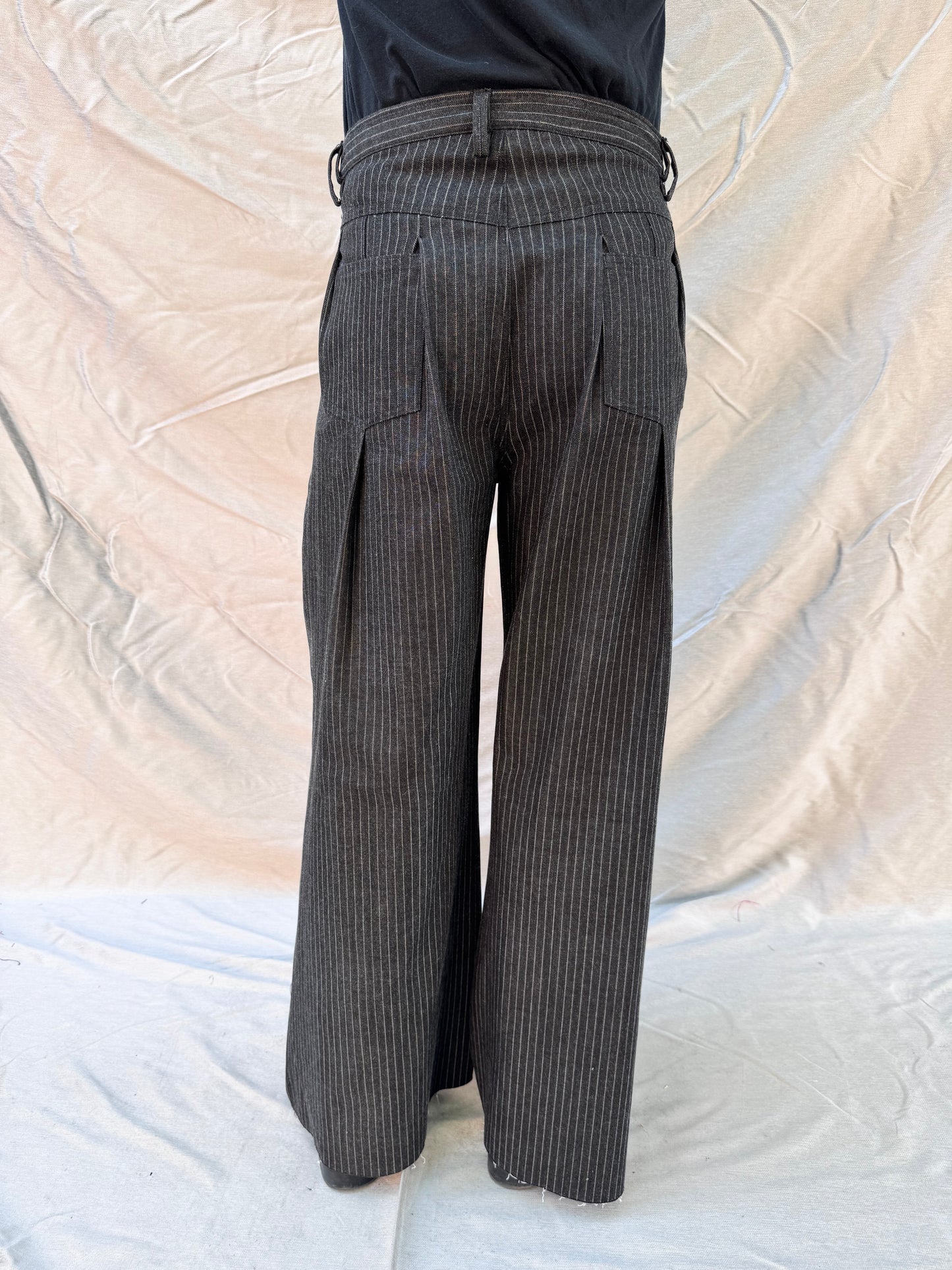 FW25 || PANTHEON JEANS || COTTON DENIM - PINSTRIPE