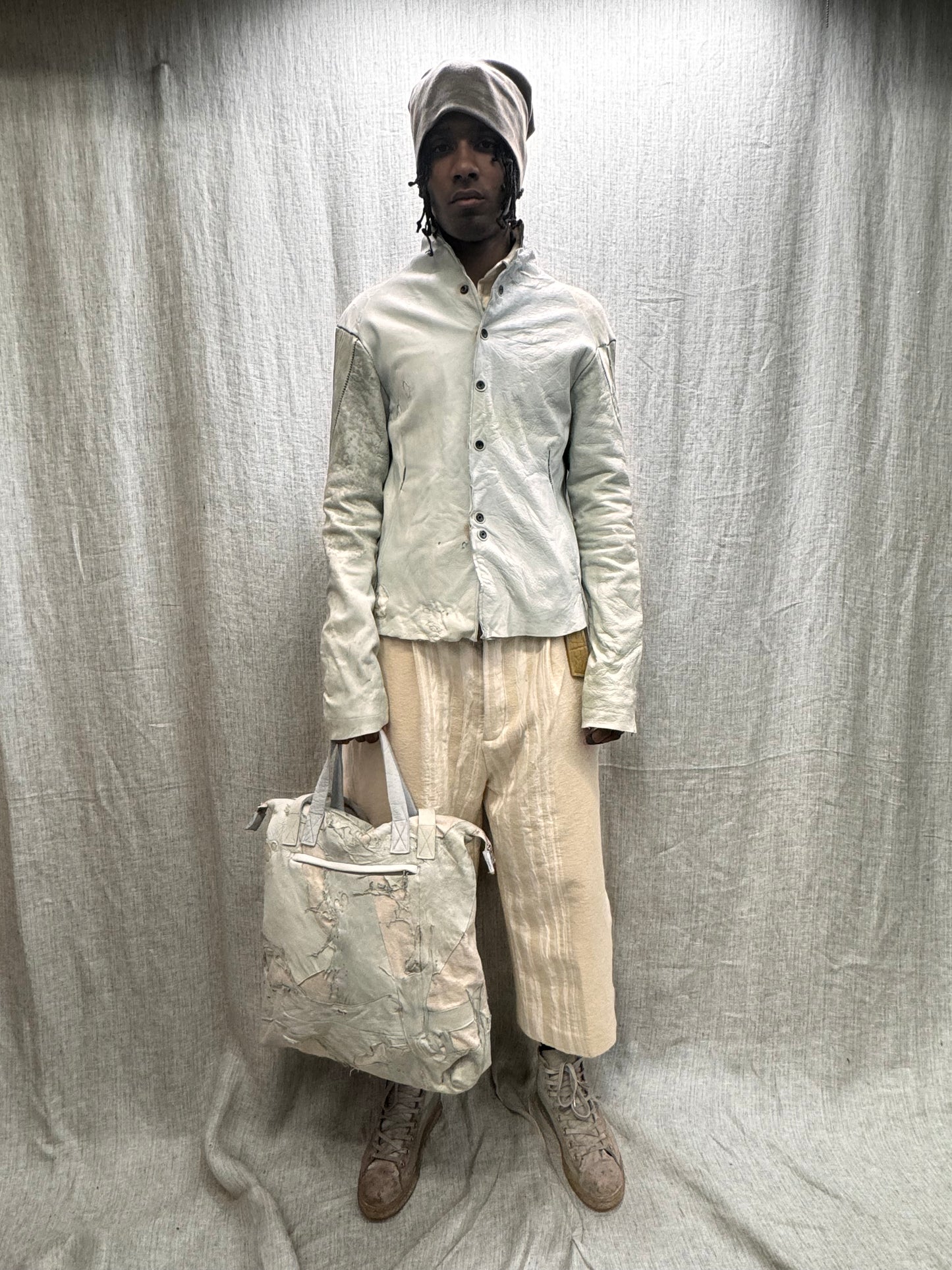 FW24 || BROOKLYNITE TOTE BAG || WHITE MOONSTAR