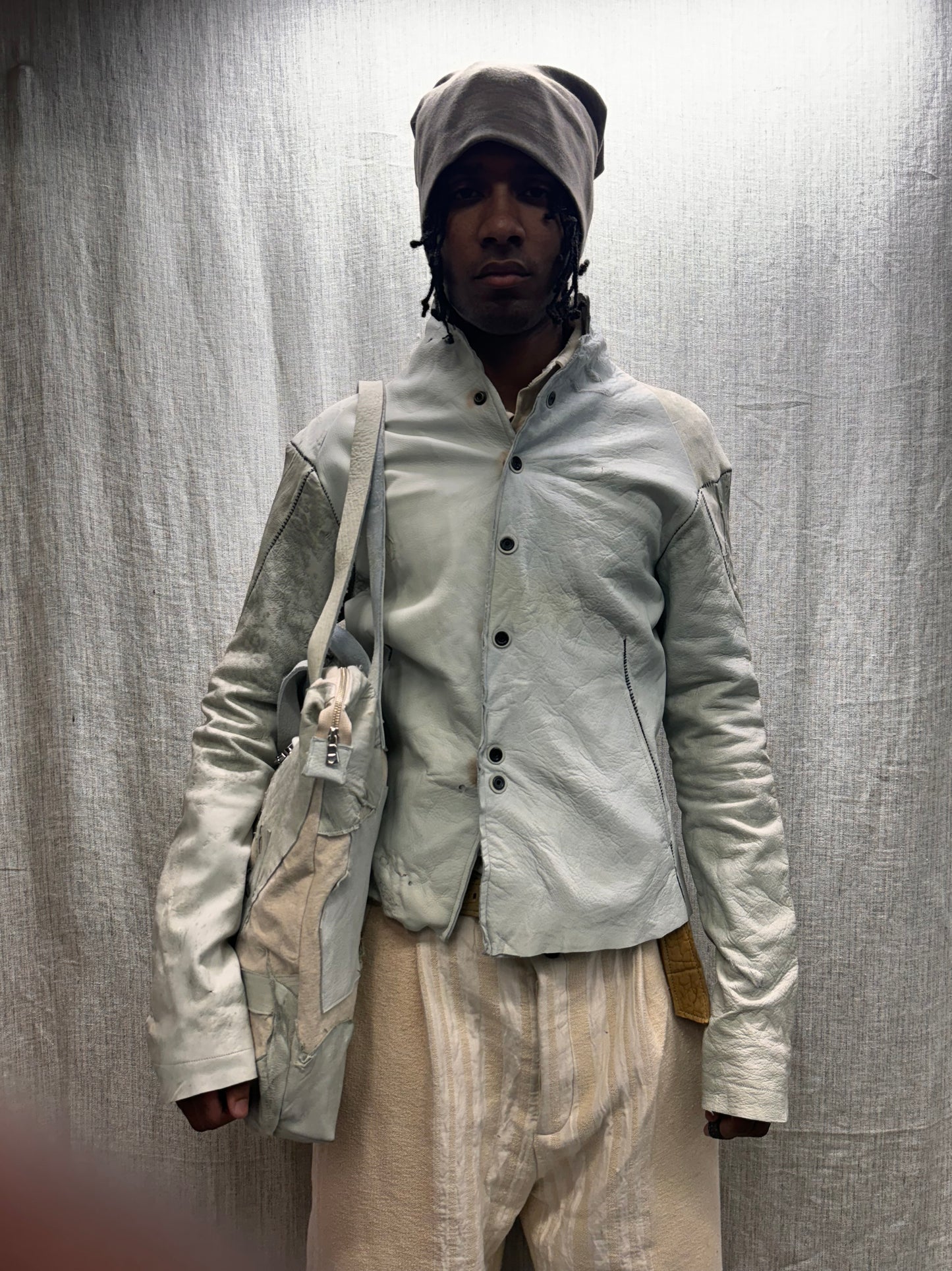 FW24 || BROOKLYNITE TOTE BAG || WHITE MOONSTAR