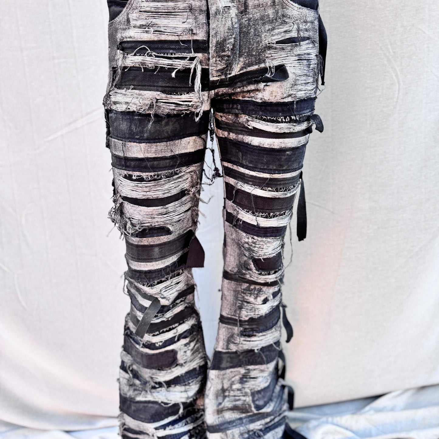 FW25 ||BOOT CUT ZAGGA 1.0 || OVERDYED + COATED BLACK