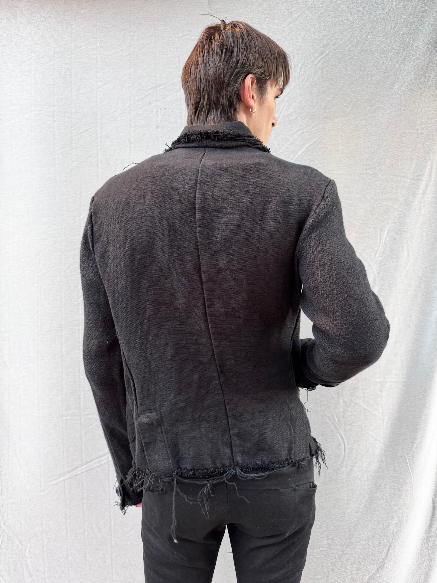 FW25 || PROTOLOGICAL ARCHETYPE TYLER BLAZER ||OD MIXED LINEN