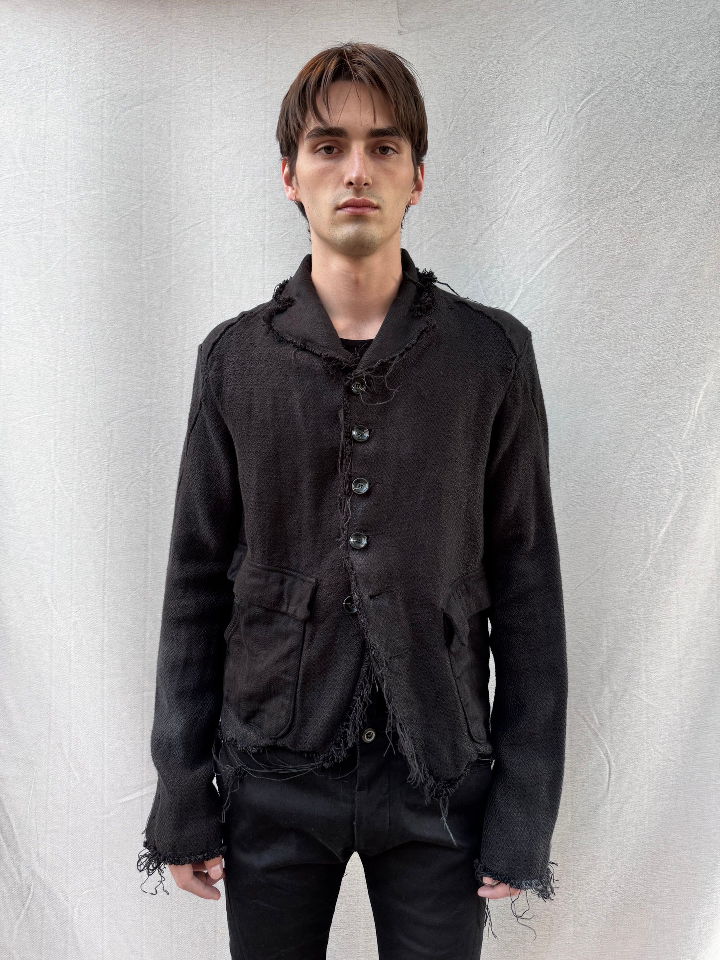 FW25 || PROTOLOGICAL ARCHETYPE TYLER BLAZER ||OD MIXED LINEN