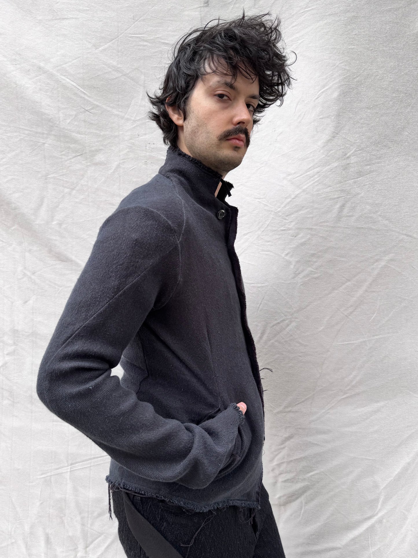 FW25 || PROTOLOGICAL ARCHETYPE SHIRT || OD BLACK