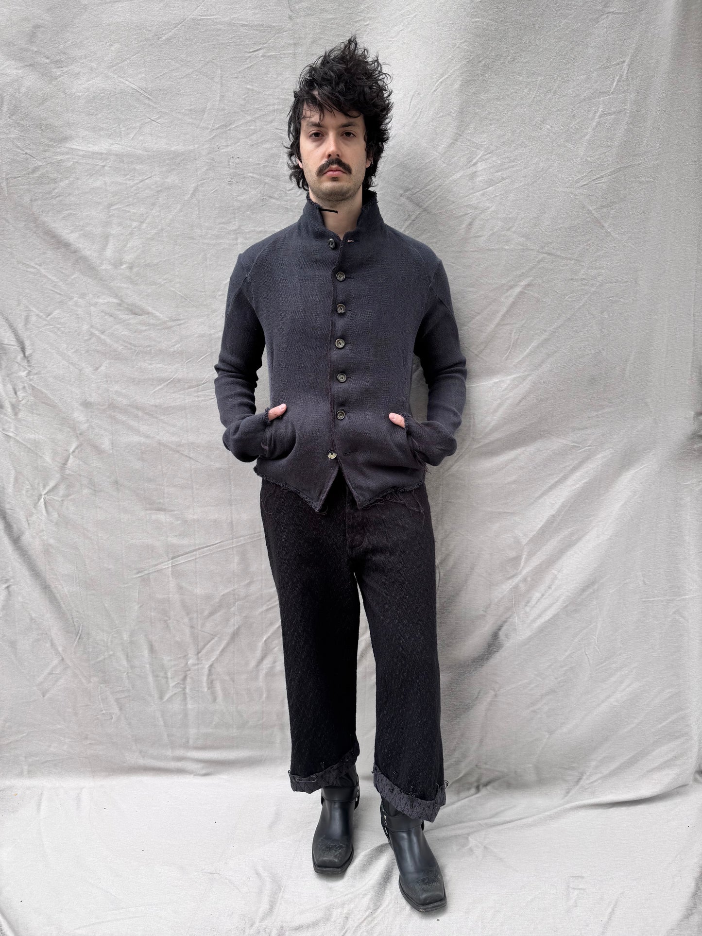 FW25 || PROTOLOGICAL ARCHETYPE SHIRT || OD BLACK