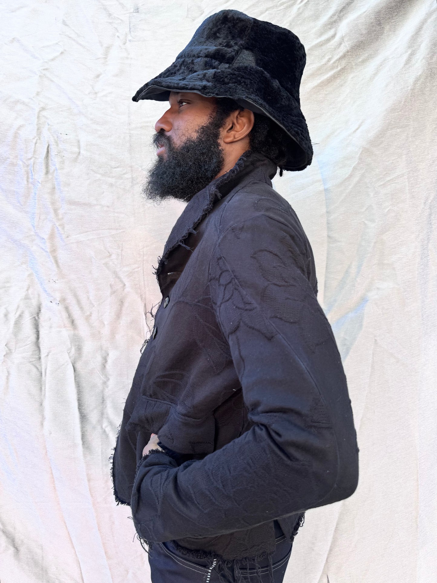 FW25 || PROTOLOGICAL ARCHETYPE TYLER BLAZER || COTTON + SILK BROCADE
