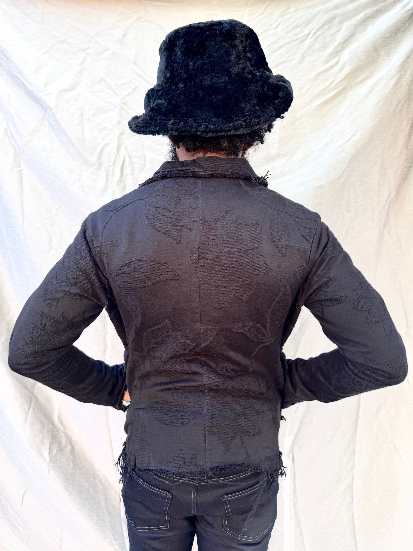 FW25 || PROTOLOGICAL ARCHETYPE TYLER BLAZER || COTTON + SILK BROCADE