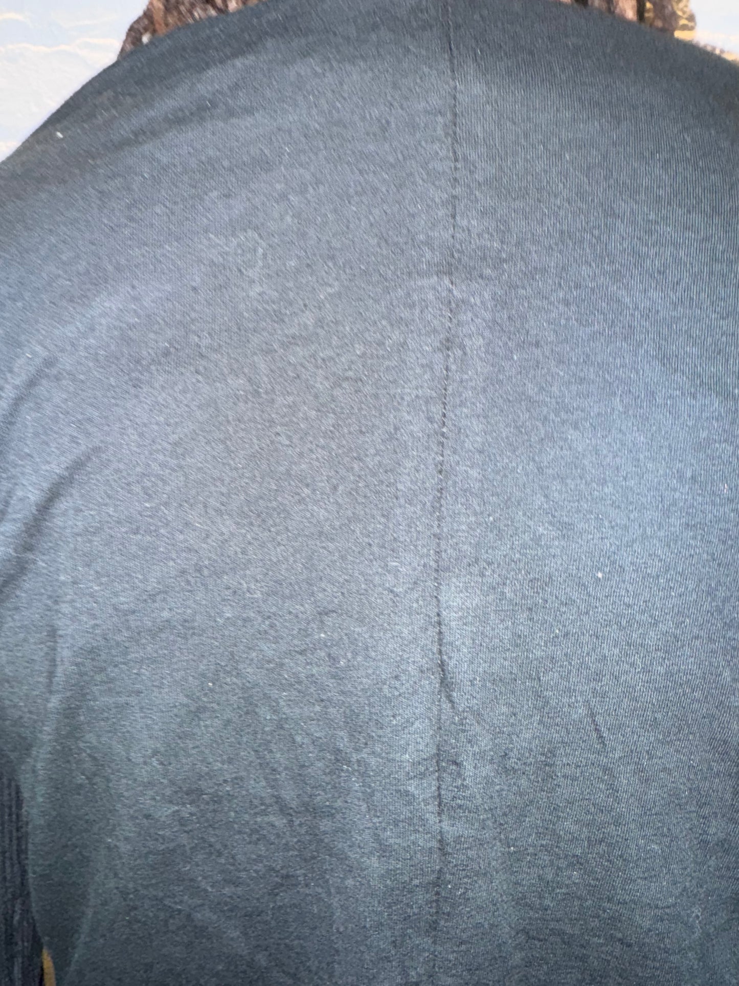 ZBT JAMAICA || .5 PRIMORDIAL LONG SLEEVE || COTTON ||BLACK + BLACK