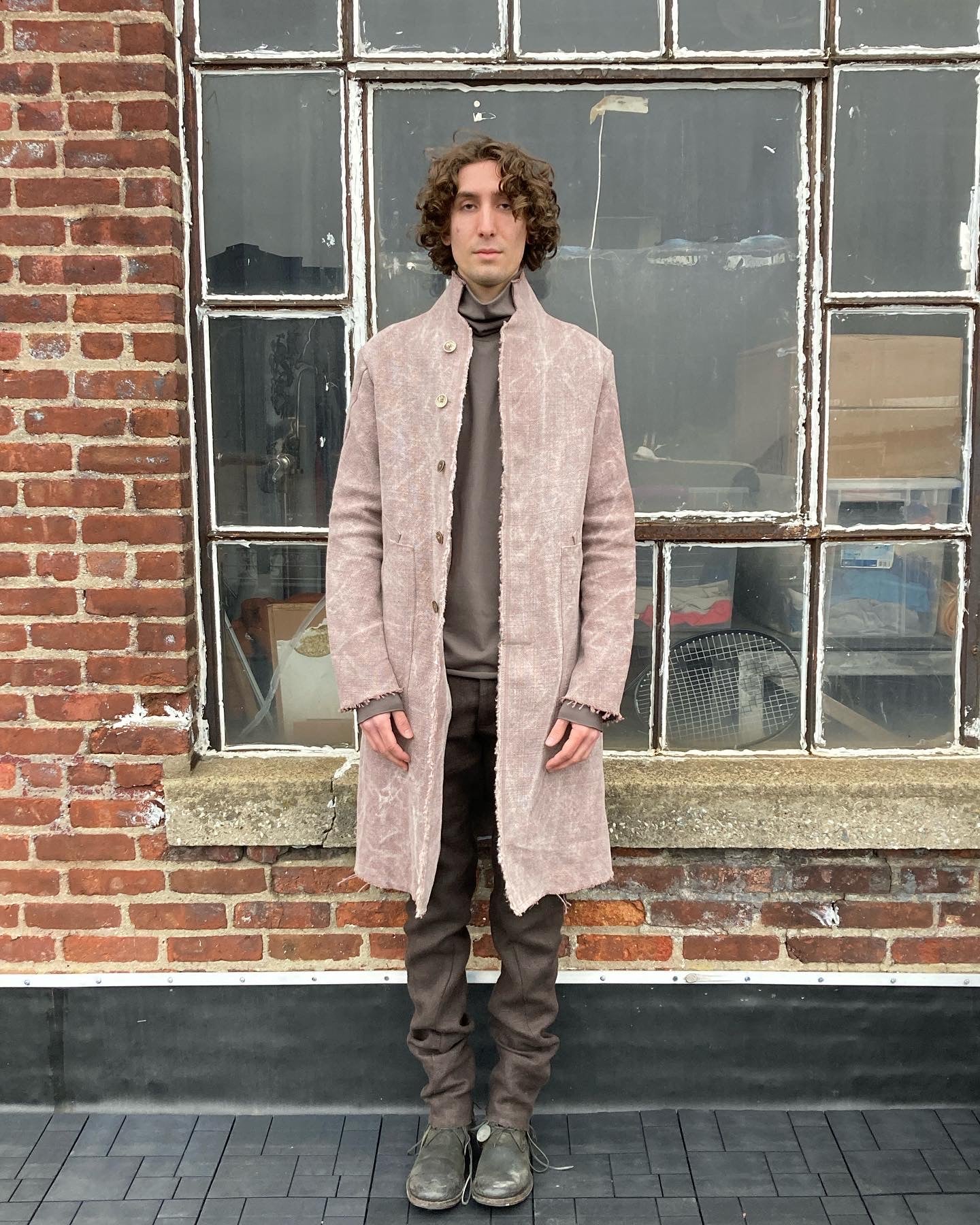22.1 PROTOLOGICAL ARCHETYPE COAT - BRICK JUTE