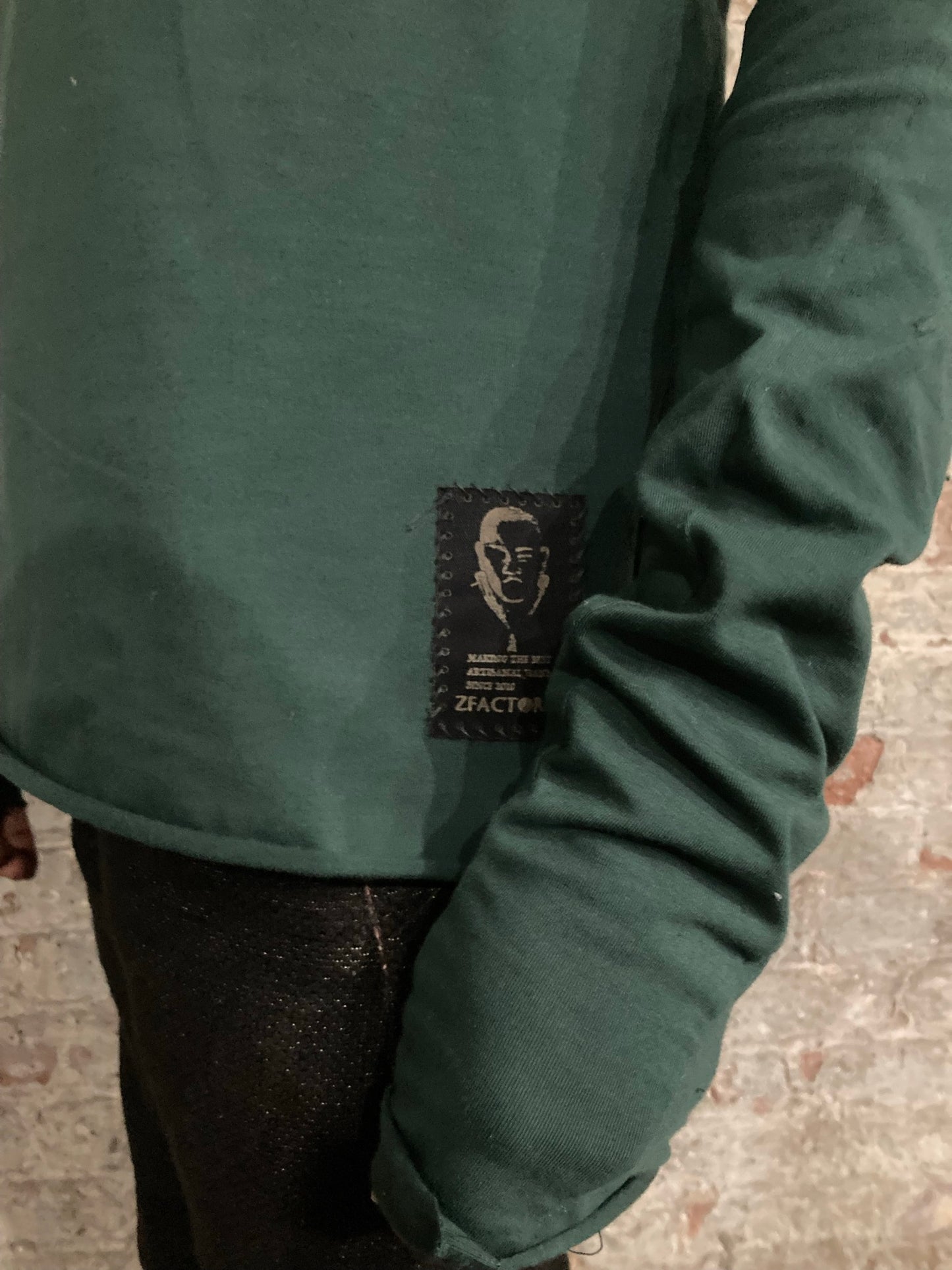 22.1 HAND STITCHED PARMENIDES - GREEN