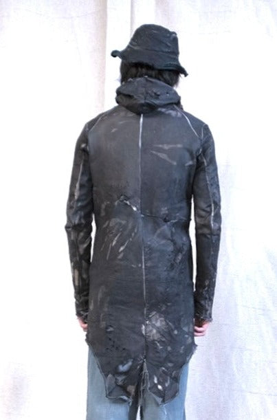 SS23|| HENRIKSSON MOONSTAR PARKA - OVERDYED BLACK