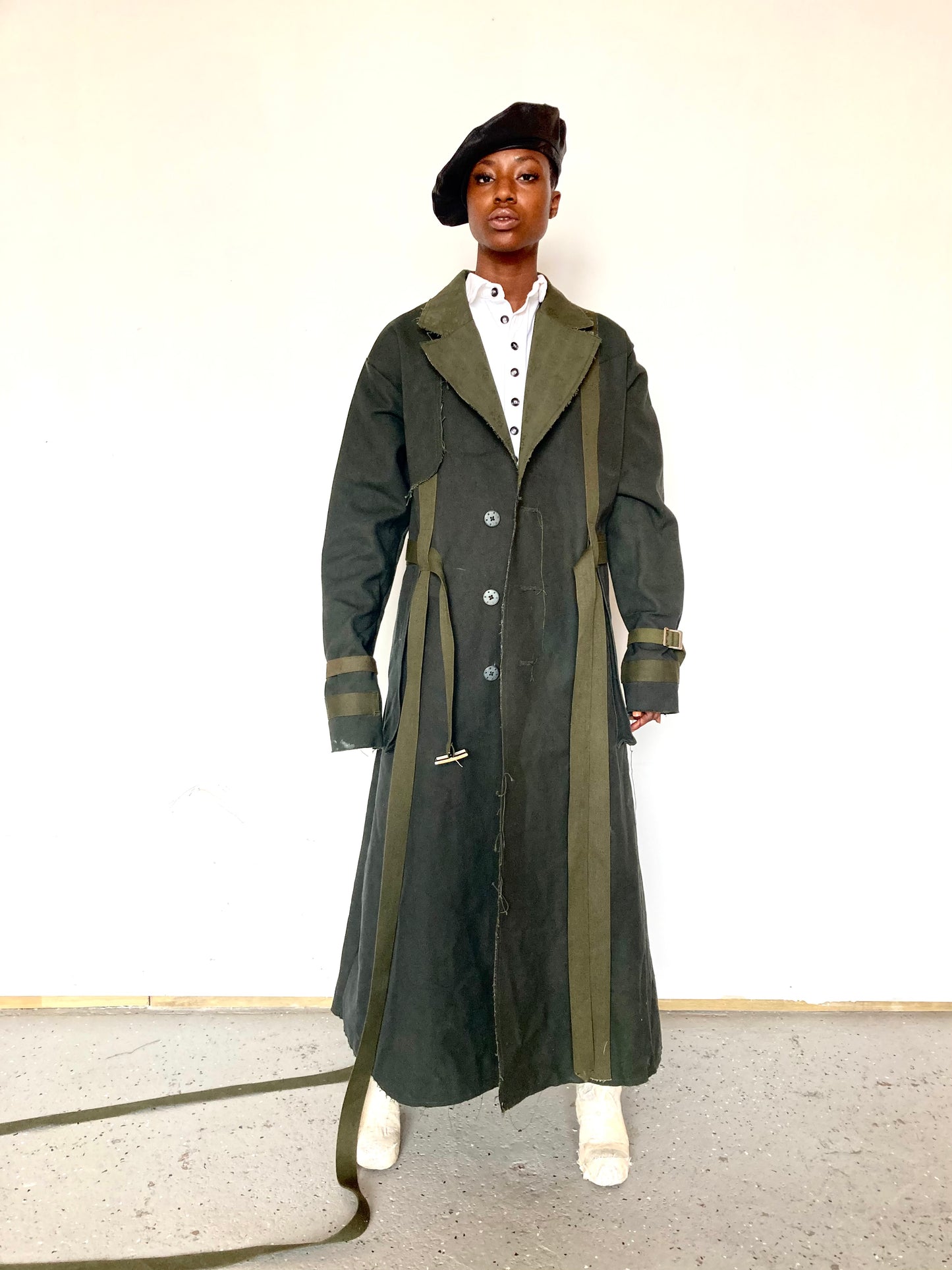 KNG13 || FEMME - TRENCHTOWN TRENCH|| 100% COTTON CANVAS