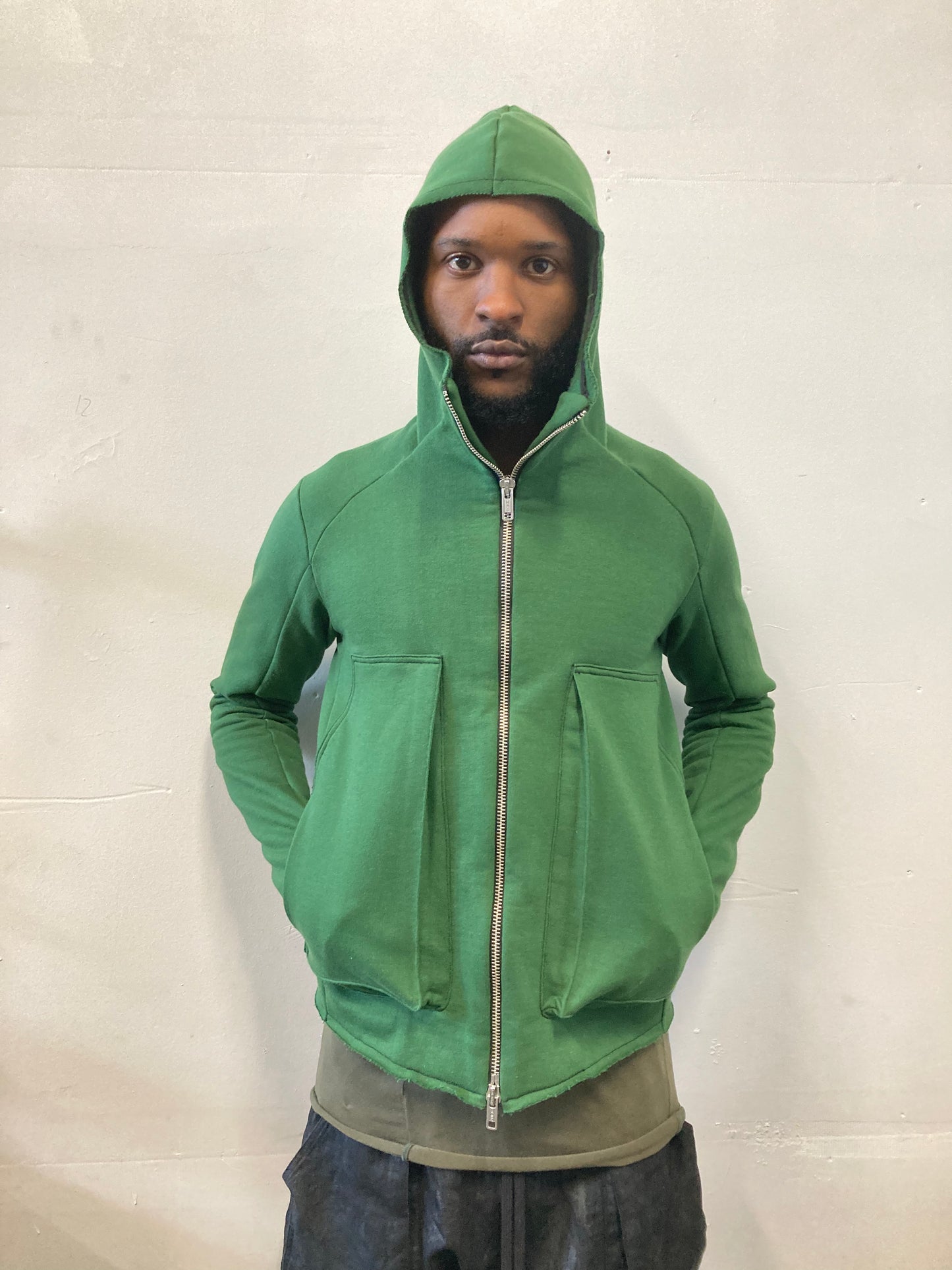 22.1 3D POCKET HENRIKSSON HOODIE - GREEN