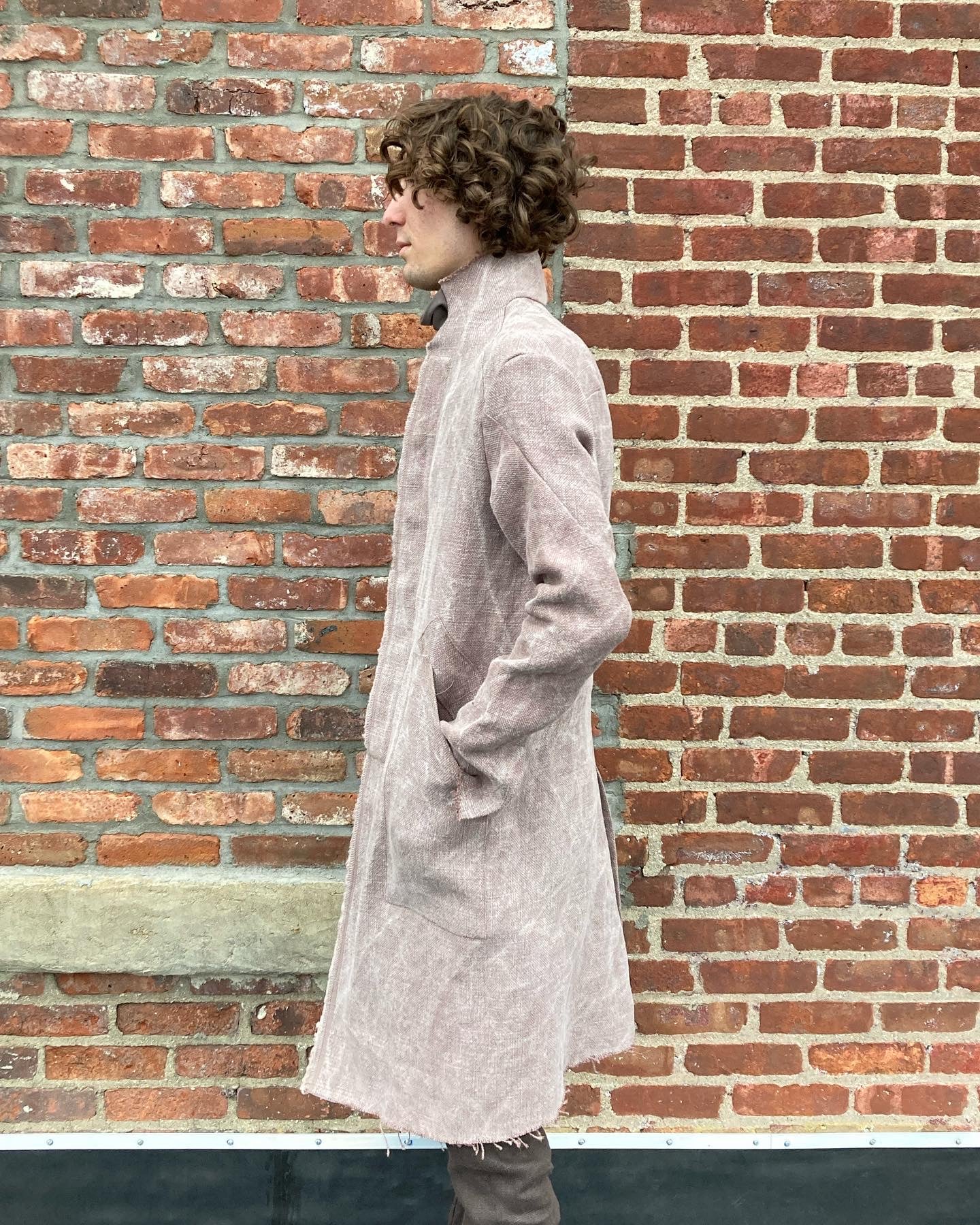 22.1 PROTOLOGICAL ARCHETYPE COAT - BRICK JUTE