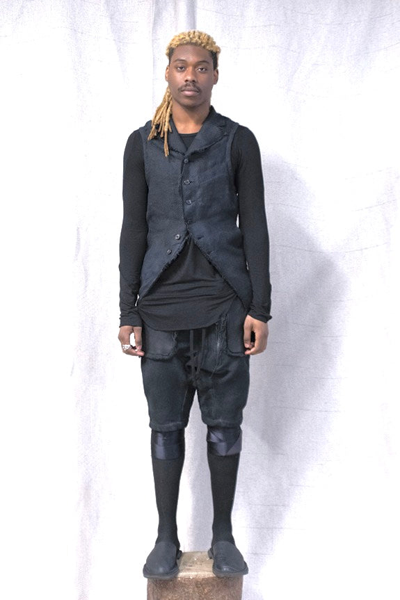 SS23 || PROTOLOGICAL ARCHETYPE VEST - OD LINEN