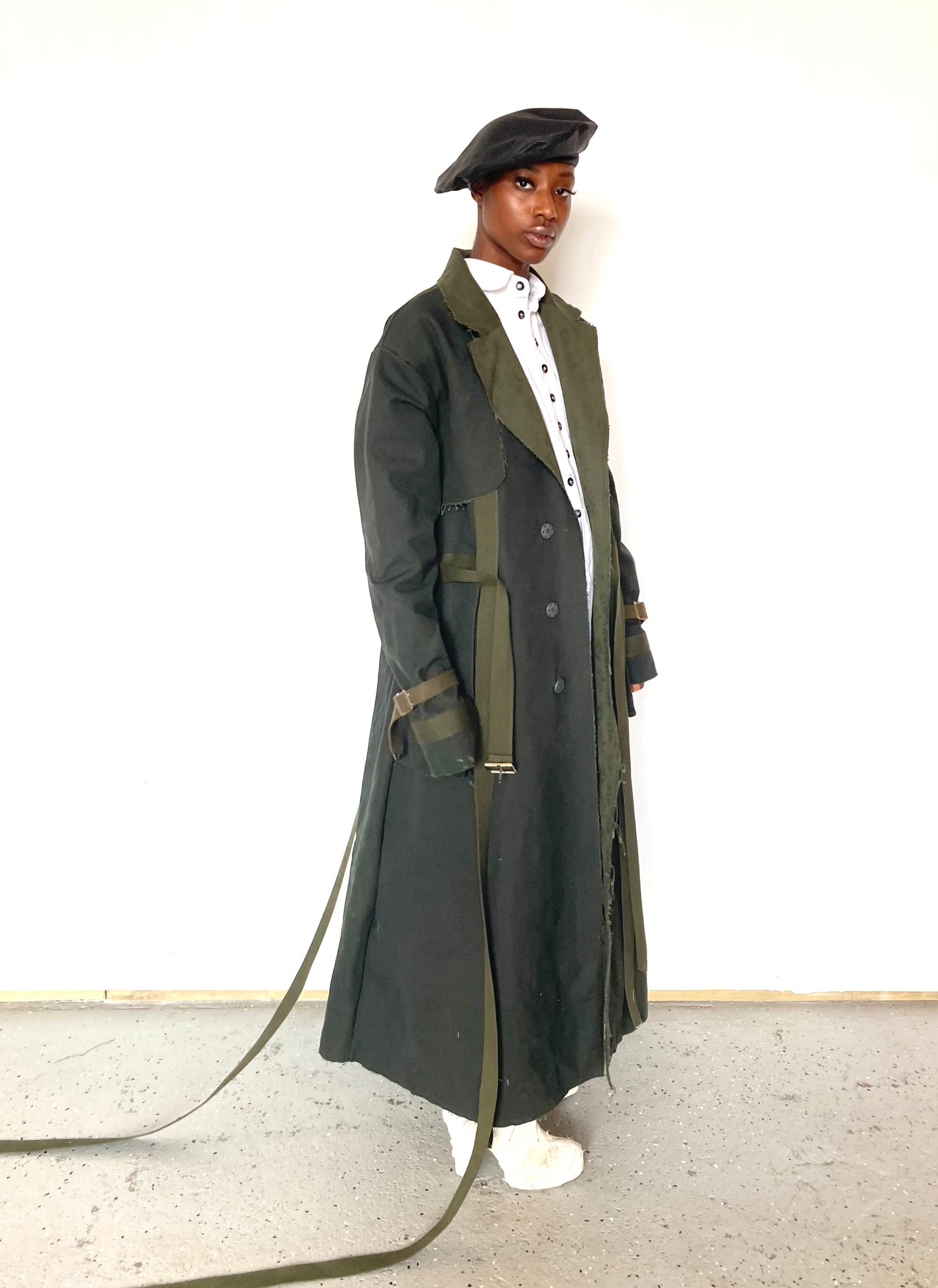 KNG13 || FEMME - TRENCHTOWN TRENCH|| 100% COTTON CANVAS