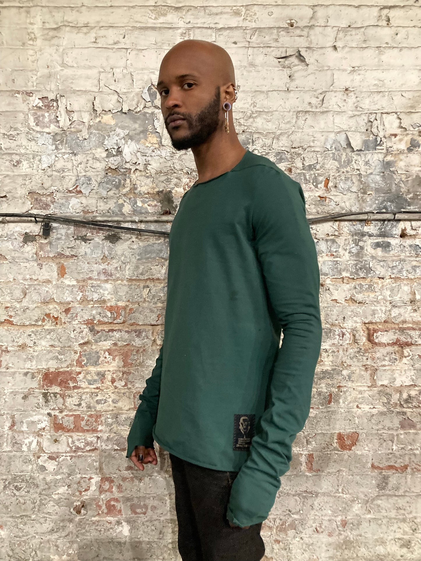 22.1 HAND STITCHED PARMENIDES - GREEN