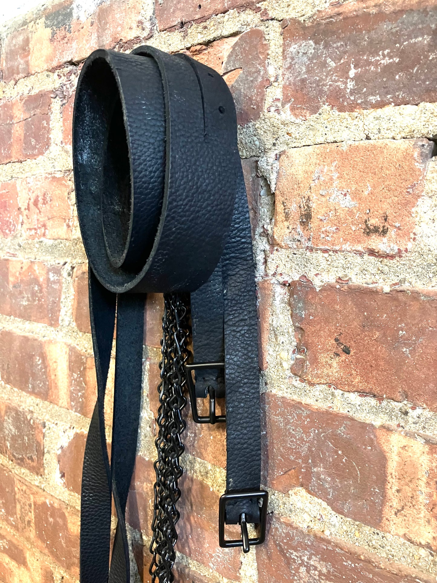 SS23 EXTENDED SIAMESE BELT - BLACK