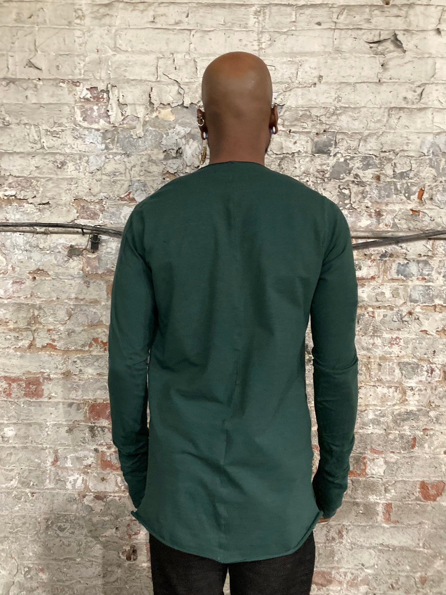 22.1 HAND STITCHED PARMENIDES - GREEN