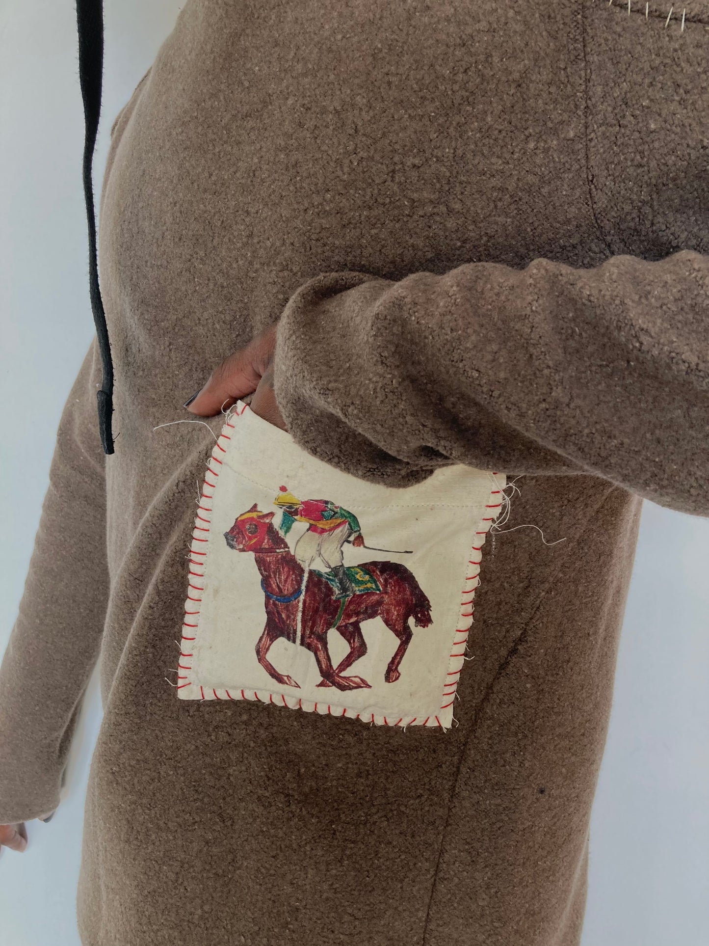 KNG 13 || PROTOLOGICAL HAND STITCHED - CAYMANAS - TOP || BROWN ||